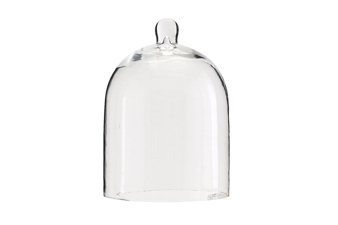 daslagerhaus living Kochbuchhalter Glasglocke transparent klein