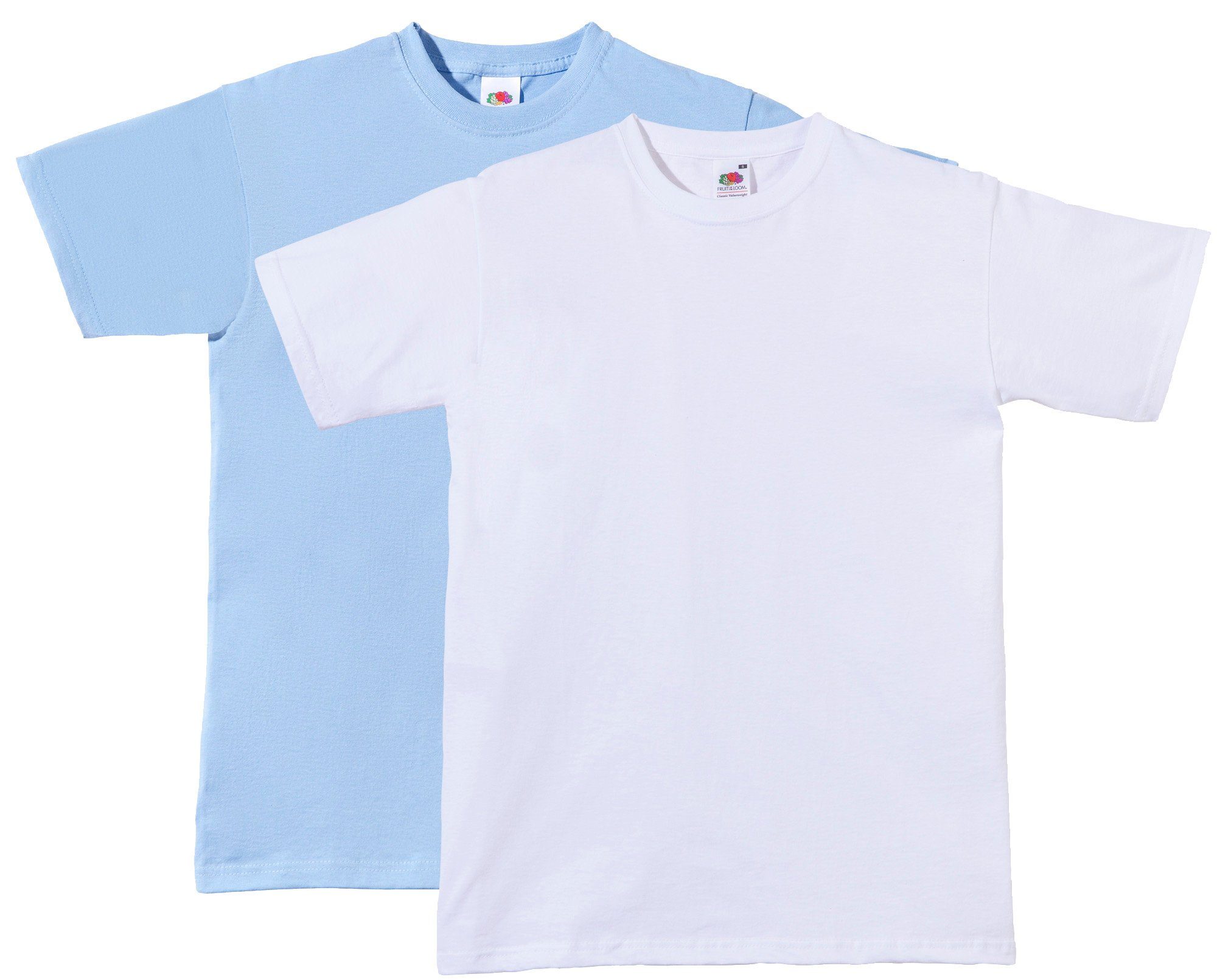 Fruit of the Loom Sweatshirt Unisex-T-Shirt, 2er-Pack Uni günstig online kaufen