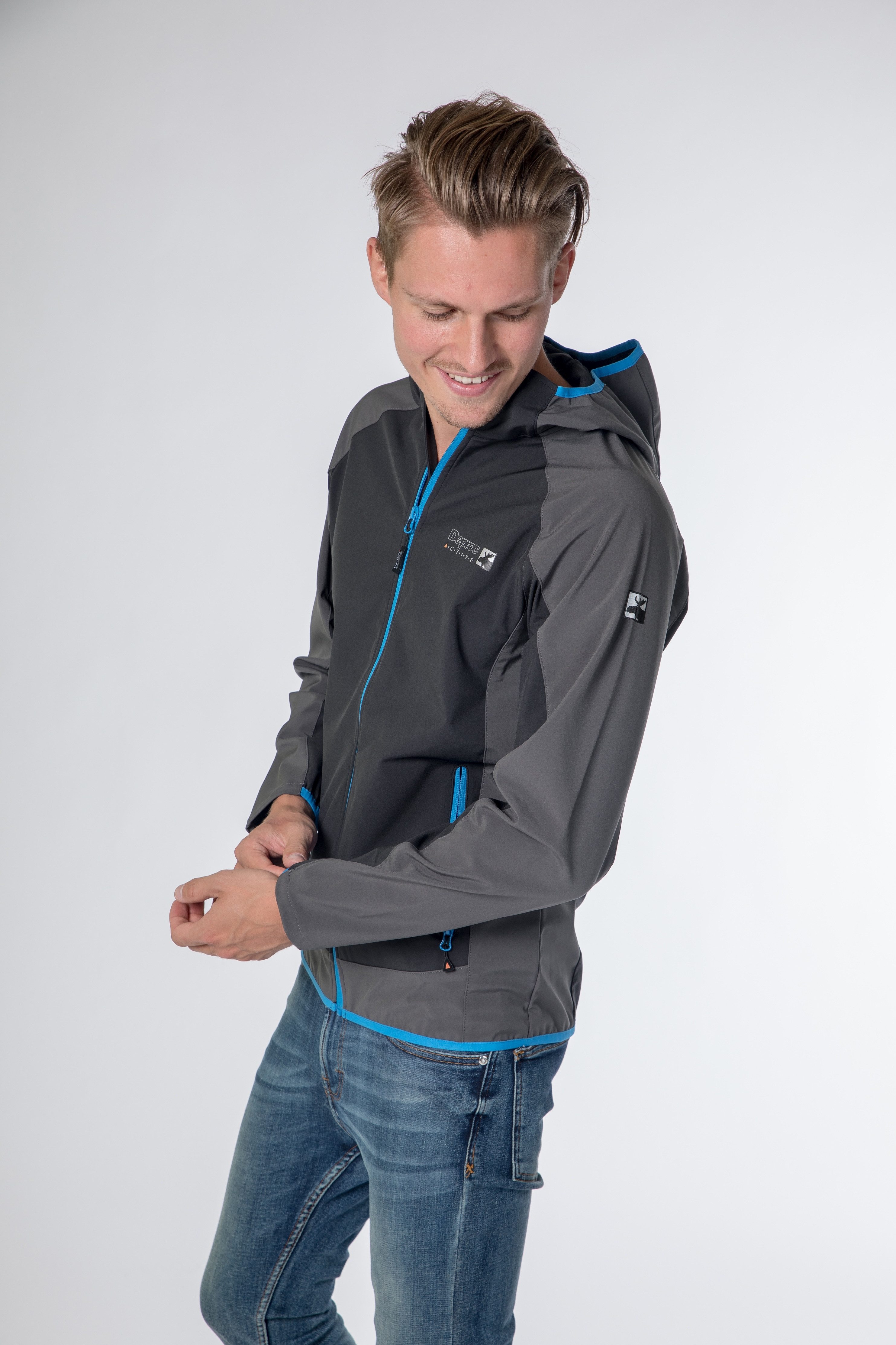 DEPROC Active Softshelljacke XLight CAVELL Men auch in Großen Größen erhältlich
