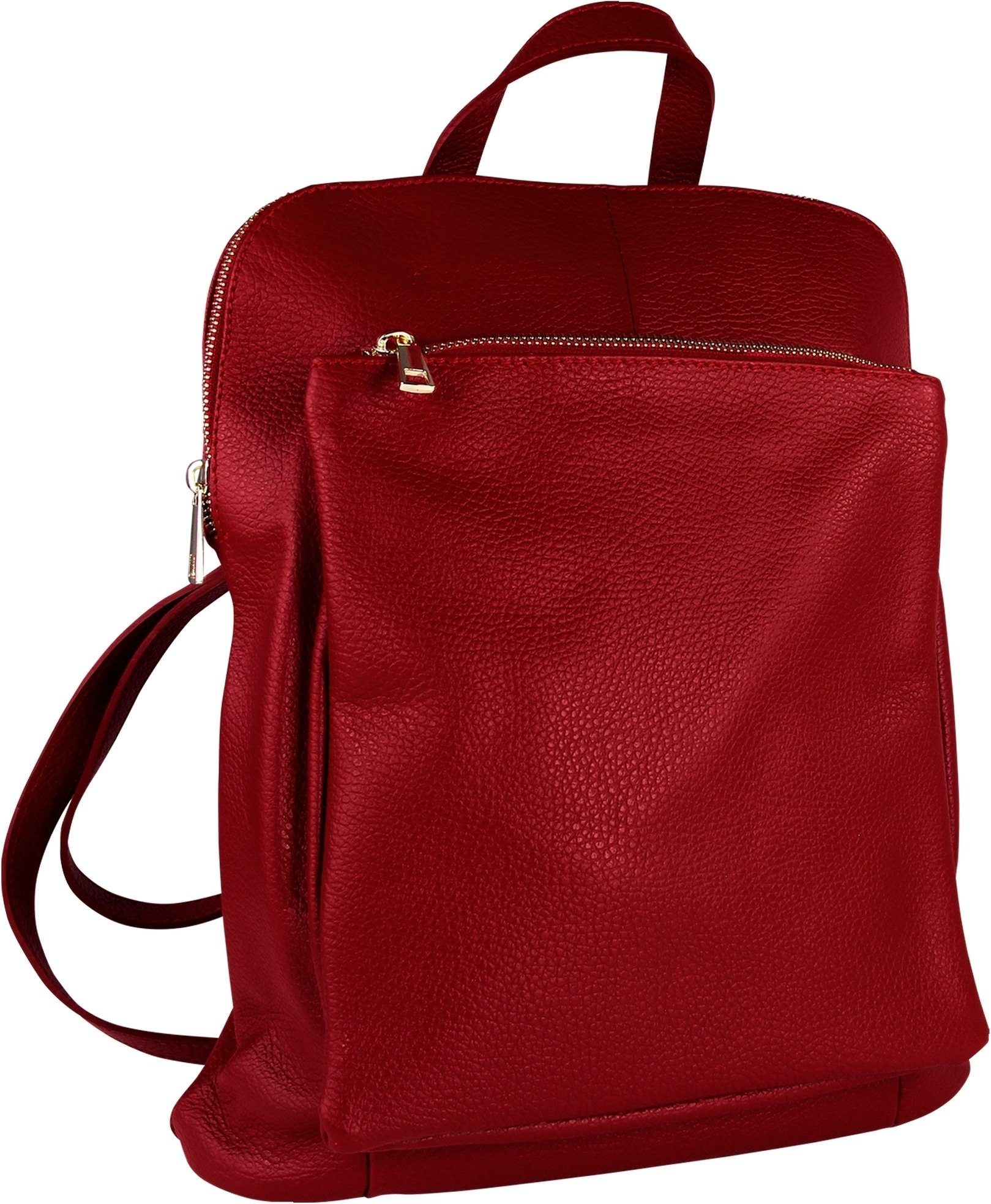 Cityrucksack Toscanto Damen Cityrucksack Leder Tasche