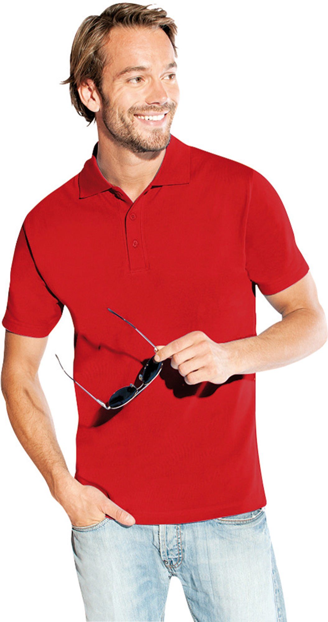Promodoro Poloshirt Größe M rot