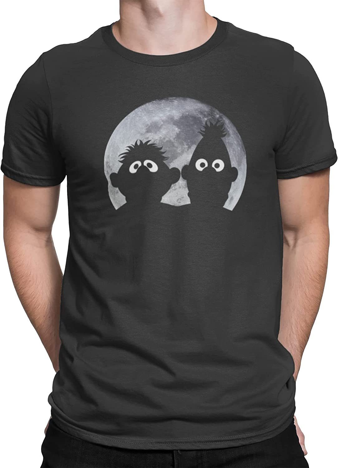 Sesamstrasse T-Shirt Ernie and Bert black