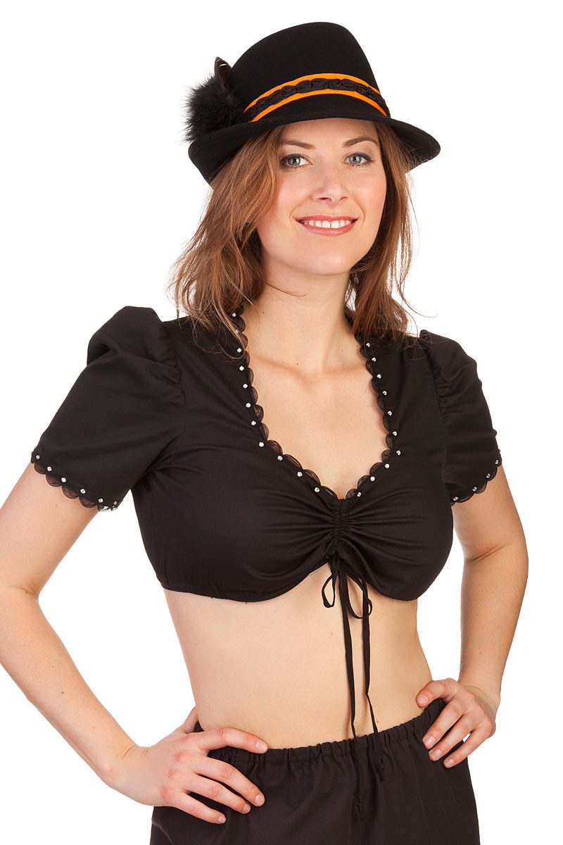 Dirndlbluse Dirndlbluse - KIRCHBERG - schwarz