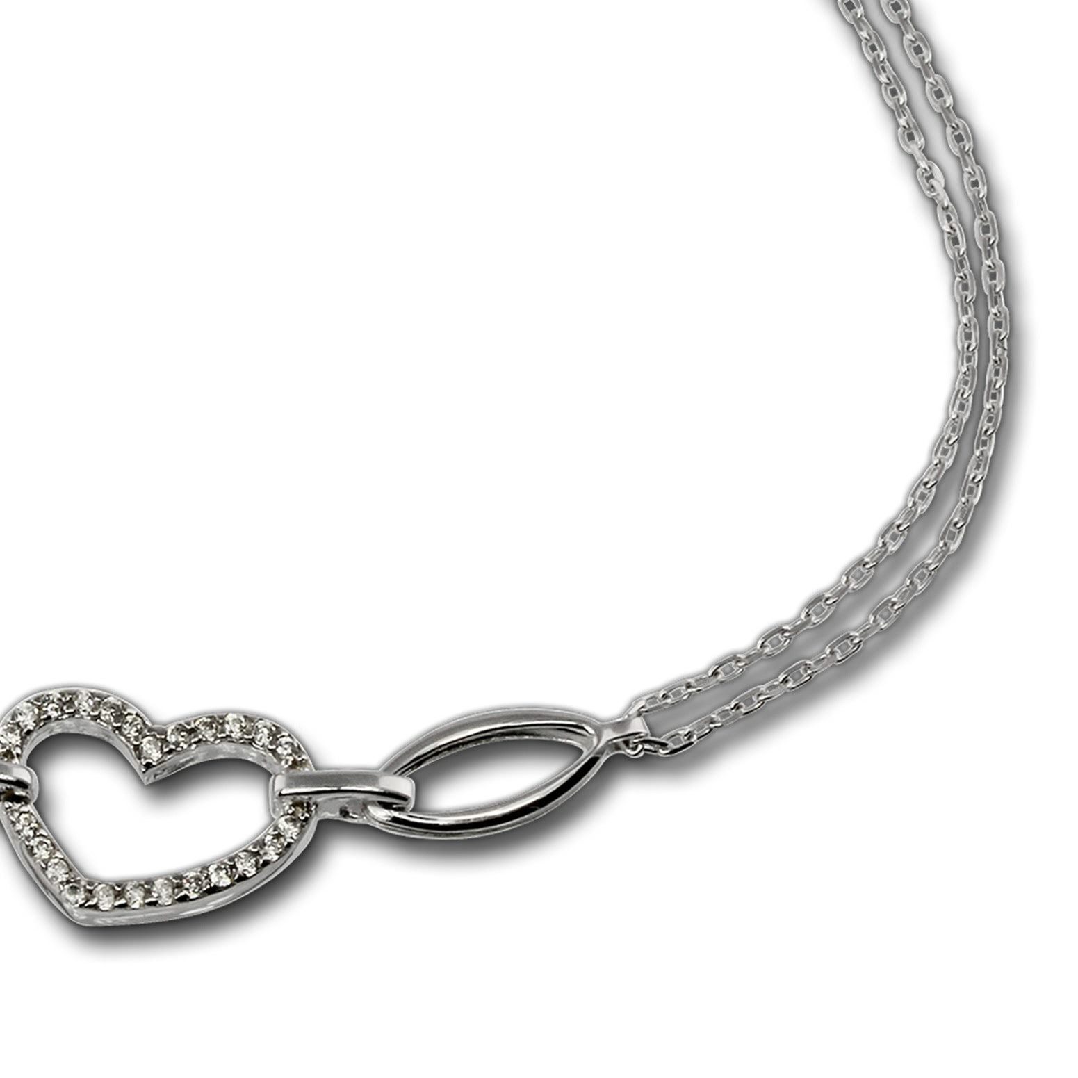 SilberDream Silberarmband SilberDream Armschmuck 19cm 925 Silber (Armband), günstig online kaufen