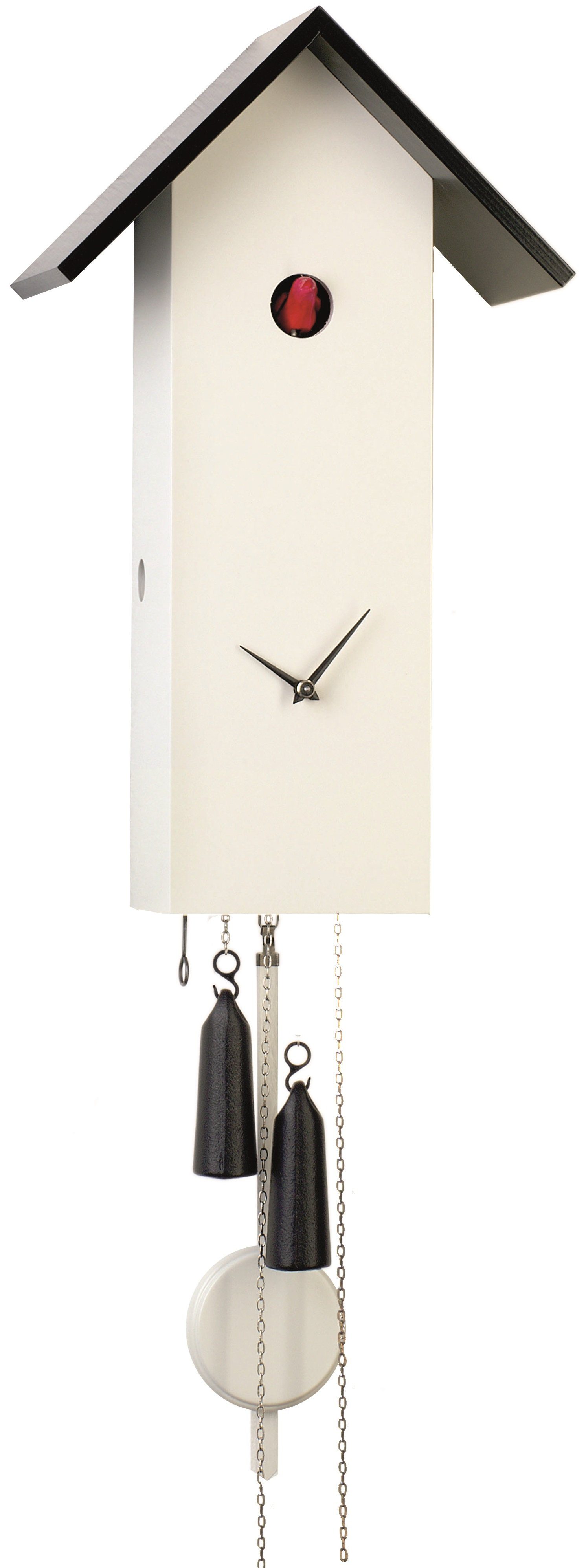 Rombach & Haas Pendelwanduhr Kuckucksuhren ROMBA Design Serie SL35 8-Tag (hörbare Tickgeräusche)