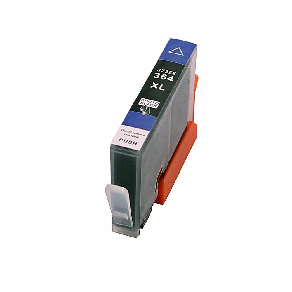 ABC Tintenpatrone (Kompatible Druckerpatrone für HP 364XL Foto Schwarz DeskJet 3070A, jet 4610 4620 4622 7515 Photosmart 5510 5514 5515 5520 e All-in-One 55)