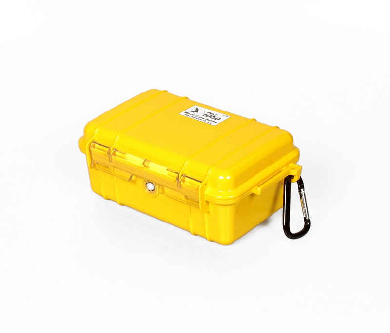 Peli Aufbewahrungsbox, Peli 'MicroCase' - 1050 gelb