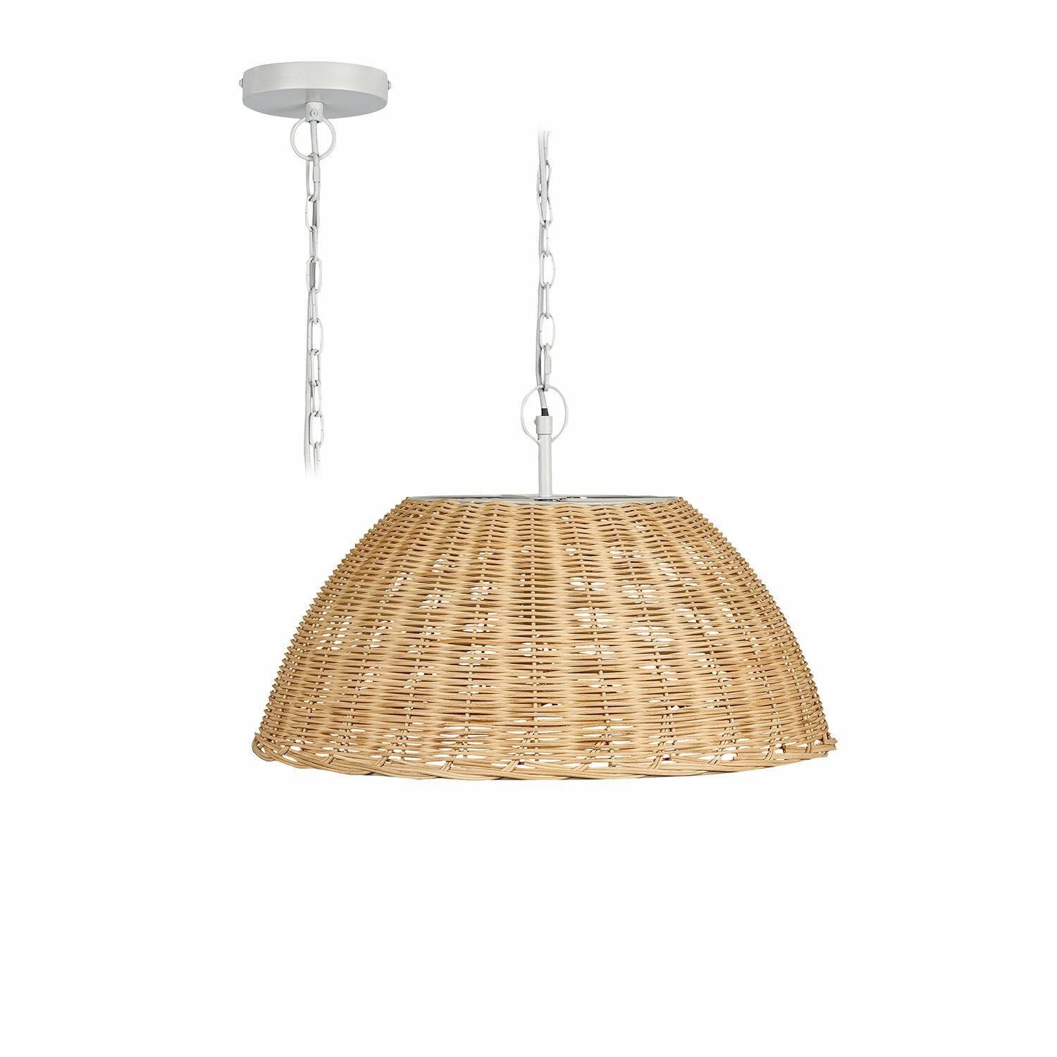 Mirabeau Hängeleuchten Hängelampe Santorano beige