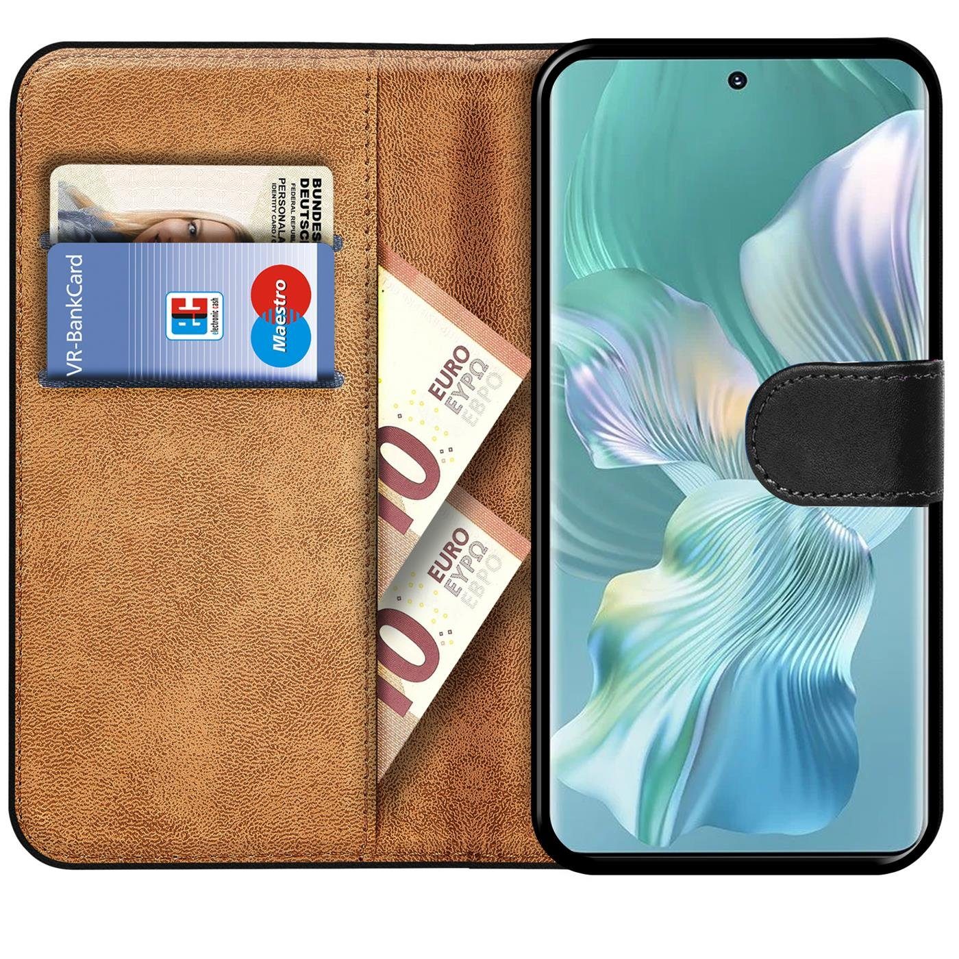 CoolGadget Handyhülle Book Case Handy Tasche für Honor 80 SE 6,67 Zoll, Hülle Klapphülle Flip Cover für Honor 80 SE Schutzhülle stoßfest