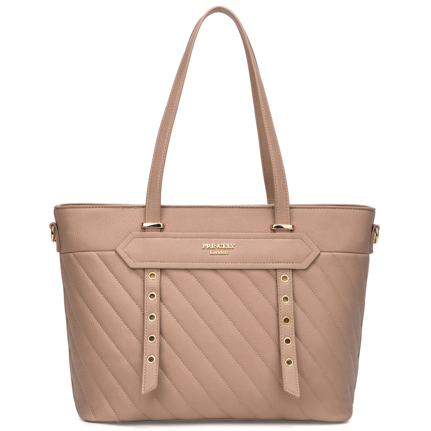 Princely London Shopper Naomi - Eleganter Shopper mit Reißverschluss