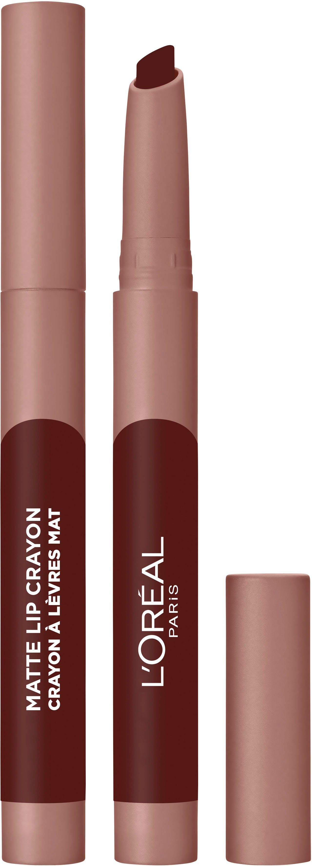 Crayon Matte Infaillible of L'ORÉAL PARIS Life Lippenstift Lip 112 Spice