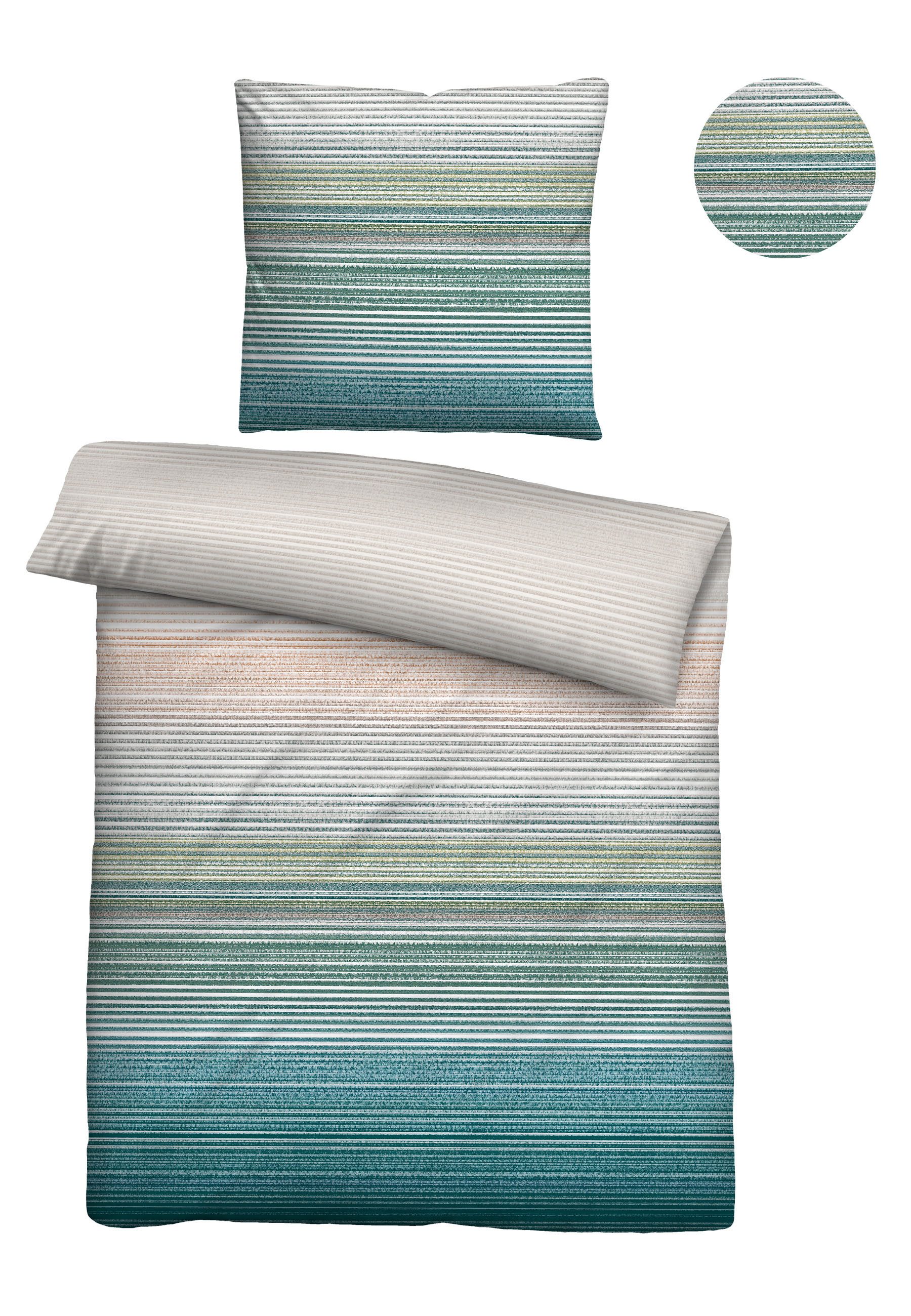 Biberna Bettwäsche 0025007, Soft-Seersucker, 2 teilig, günstig online kaufen