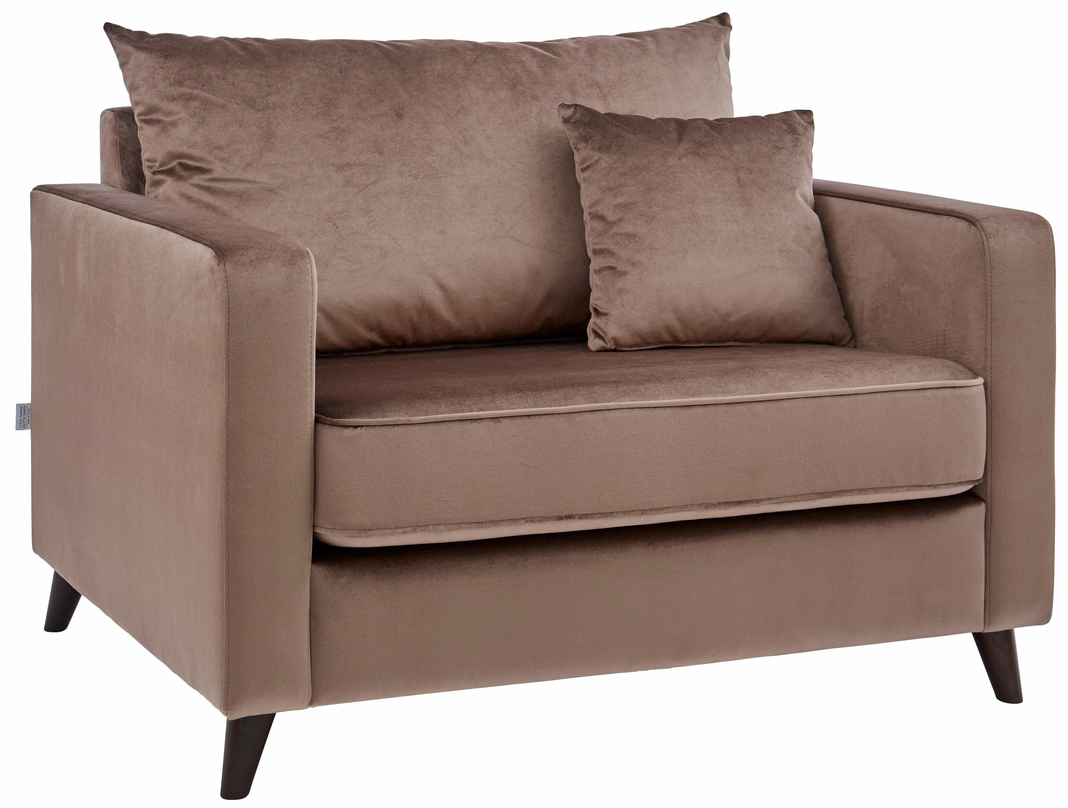 Home affaire Loveseat Renesse, lose Kissen, Keder an Sitzkissen