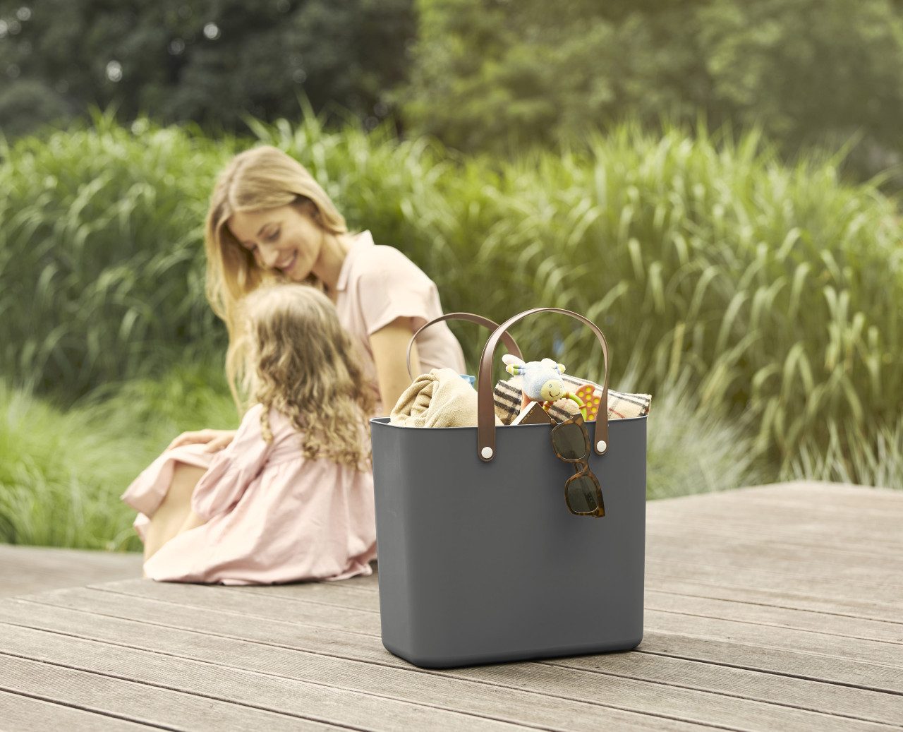 ROTHO Einkaufsbeutel Rotho Einkaufstasche Albula 25 L schwarz