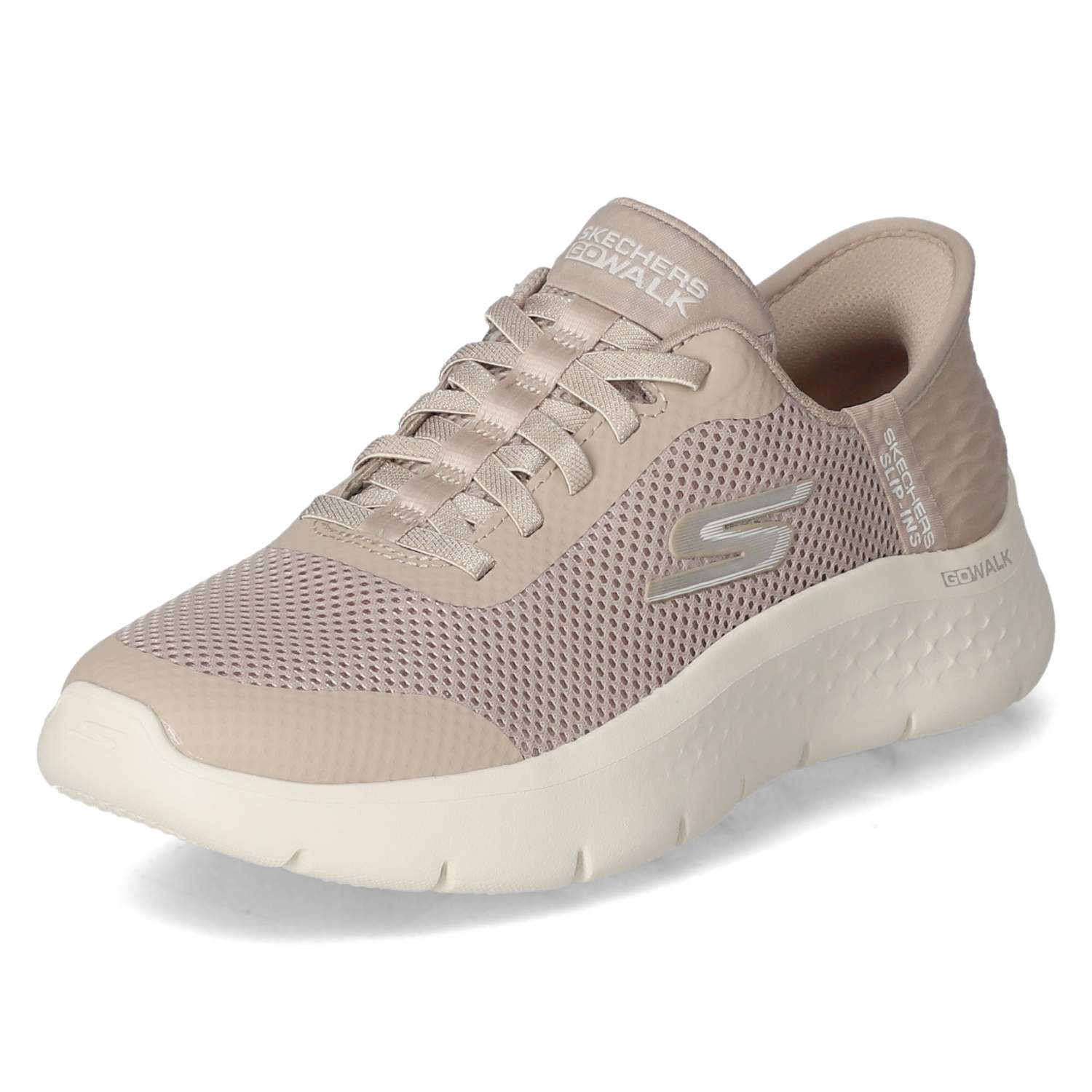 Skechers Skechers 124836 TPE Damen Textil taupe Schnürschuh günstig online kaufen