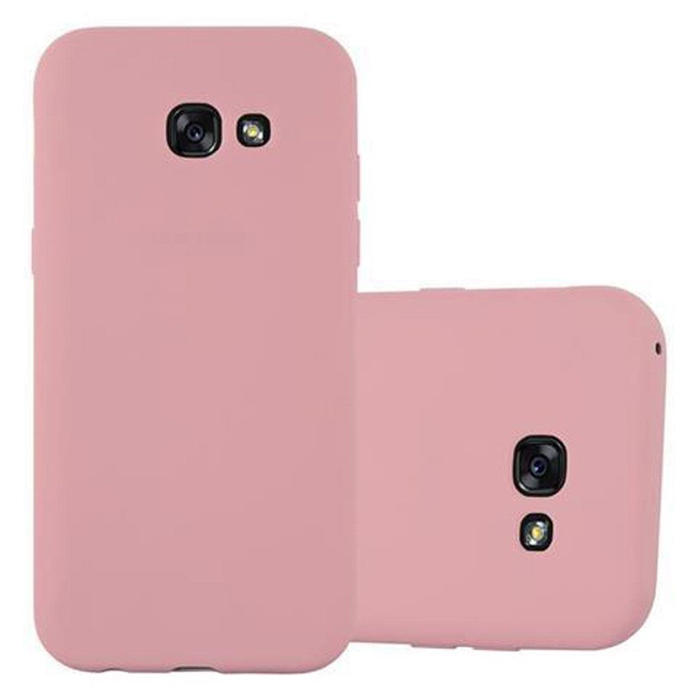 Cadorabo Handyhülle für Samsung Galaxy A3 2017 Hülle Samsung Galaxy A3 2017, Flexible TPU Silikon Handy Schutzhülle - Hülle - ultra slim