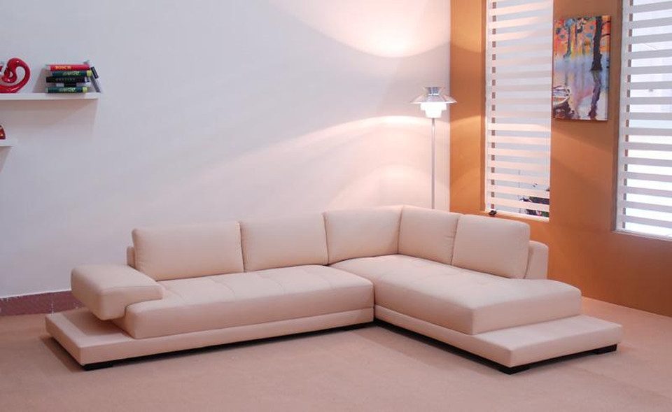 Xlmoebel Ecksofa Leder-Ecksofa mit Beleuchtung und eleganter Polsterung, Hergestellt in Europa