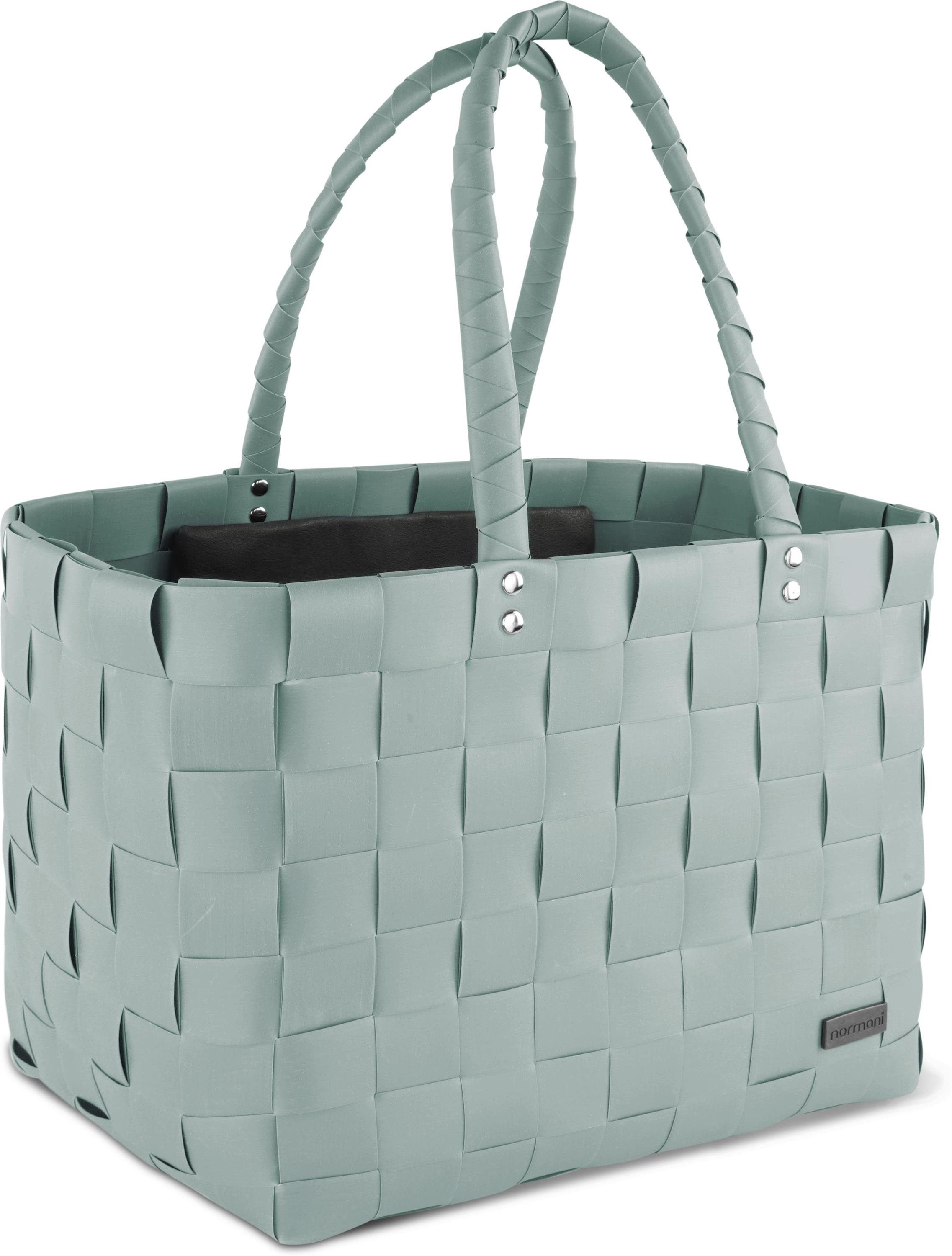 normani Einkaufskorb Flecht-/Einkaufskorb mit Innentasche, 20 l, stabiler S günstig online kaufen