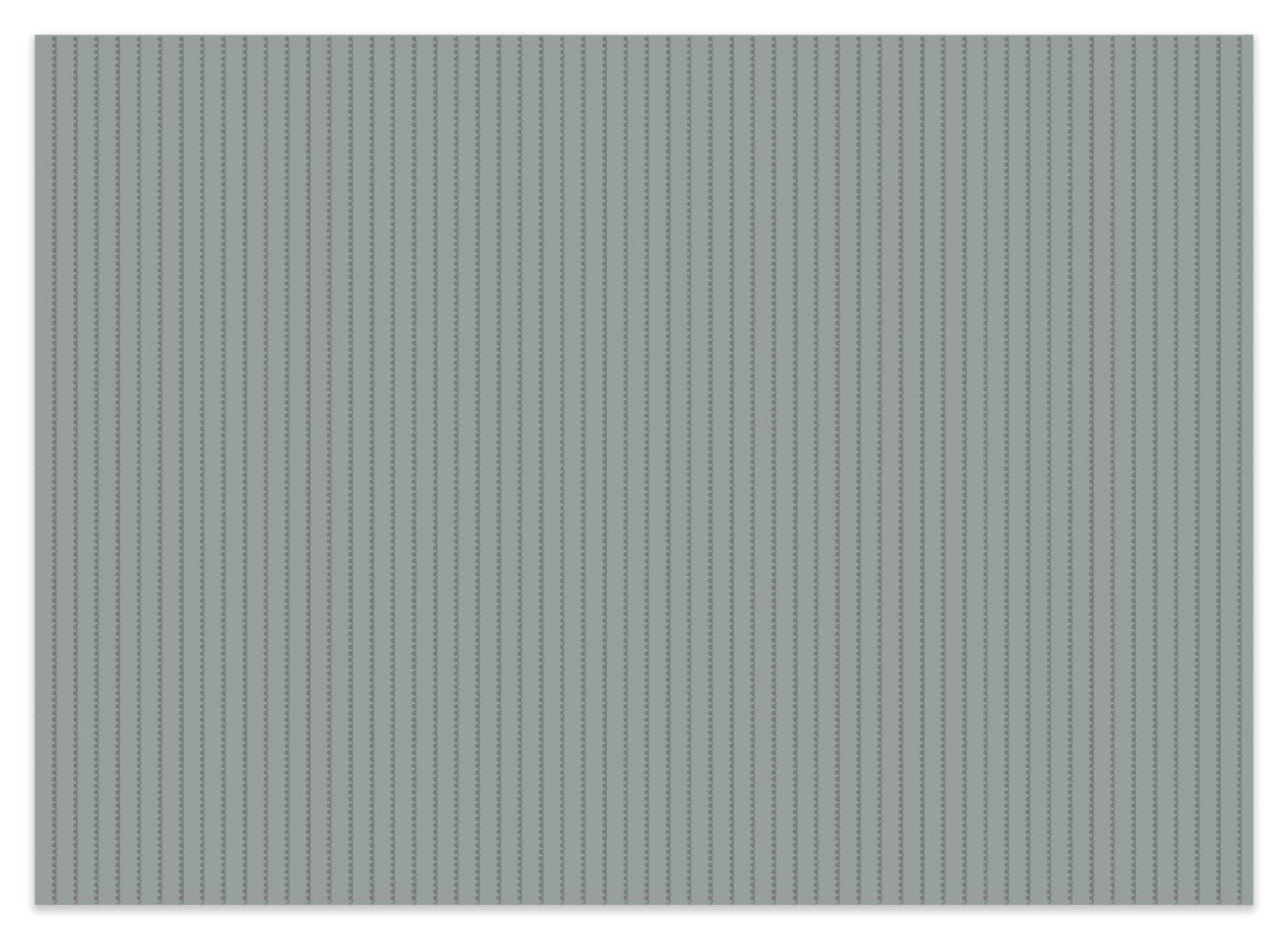 Schaum-Badematte Grau Wallario, Höhe 5.5 mm, rutschhemmend, geeignet für Fußbodenheizungen, Polymer-Schaum, rechteckig