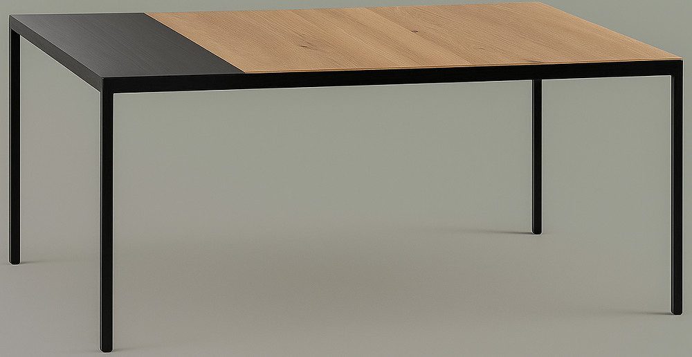 Xlmoebel Schreibtisch Echtholz Schreibtisch aus Massivholz für stilvolles Arbeiten (1-St., Schreibtisch), Hergestellt in Europa