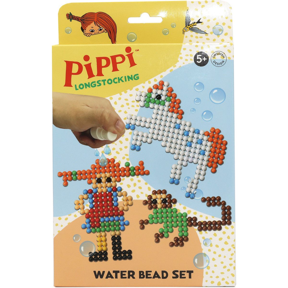Pippi Langstrumpf Bügelperlen Pippi Langstrumpf Unisex Kinder, (1-tlg), Perlen, Bastelperlen, Steckperlen, Kreativperlen, Kreativset