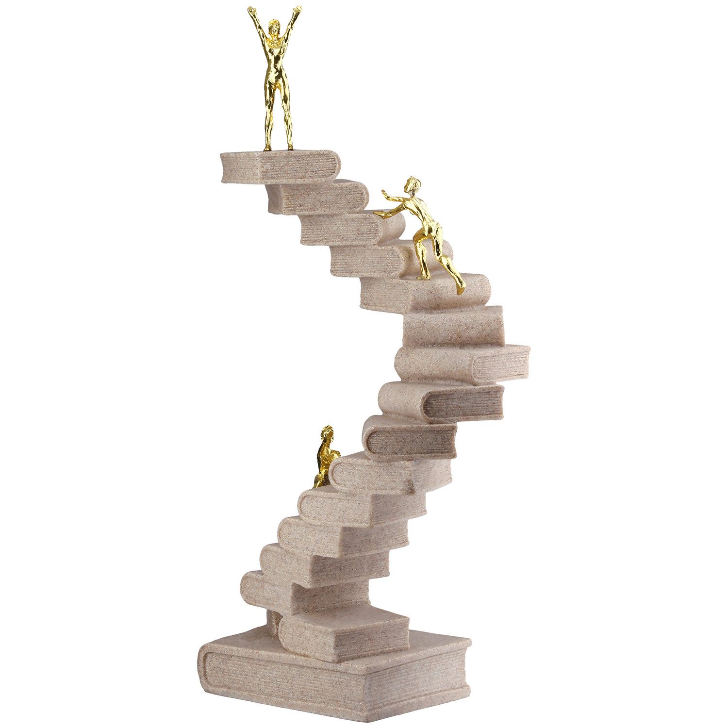 GILDE Dekofigur Skulptur Path of Knowledge, Höhe: 30 cm