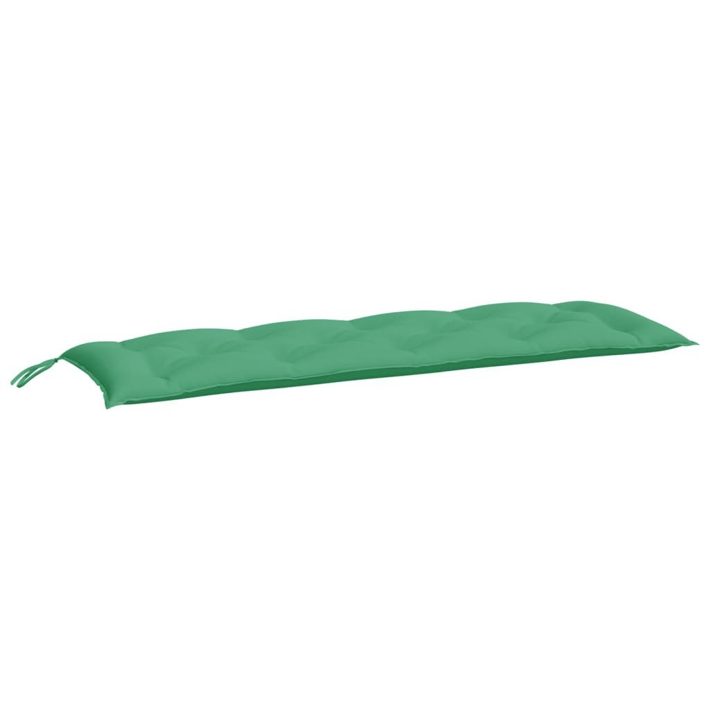 vidaXL Sitzauflage Gartenbank-Auflage Grün 150x50x7 cm günstig online kaufen