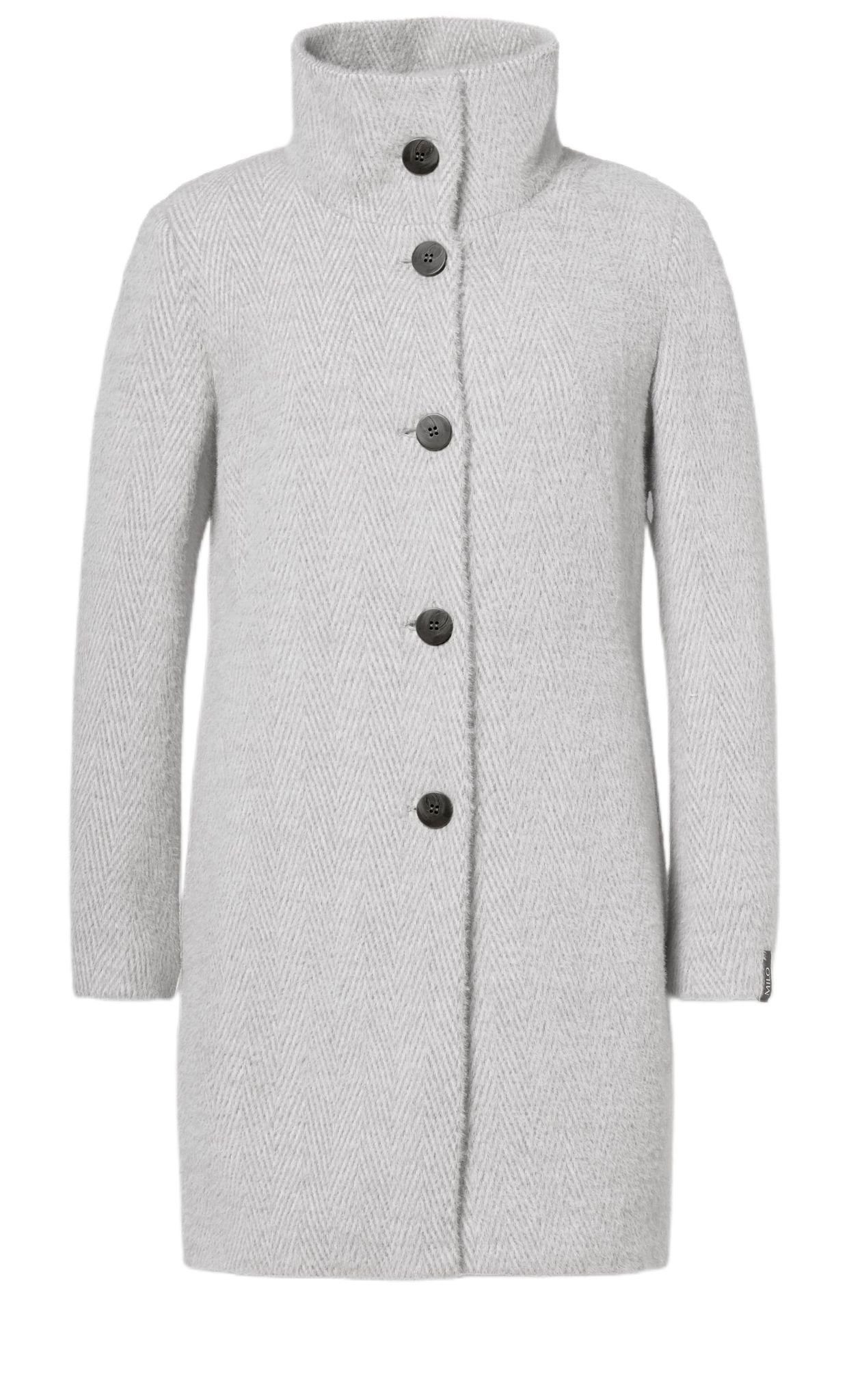 Milo Wintermantel Babette (mit Stehkragen) grau Damen