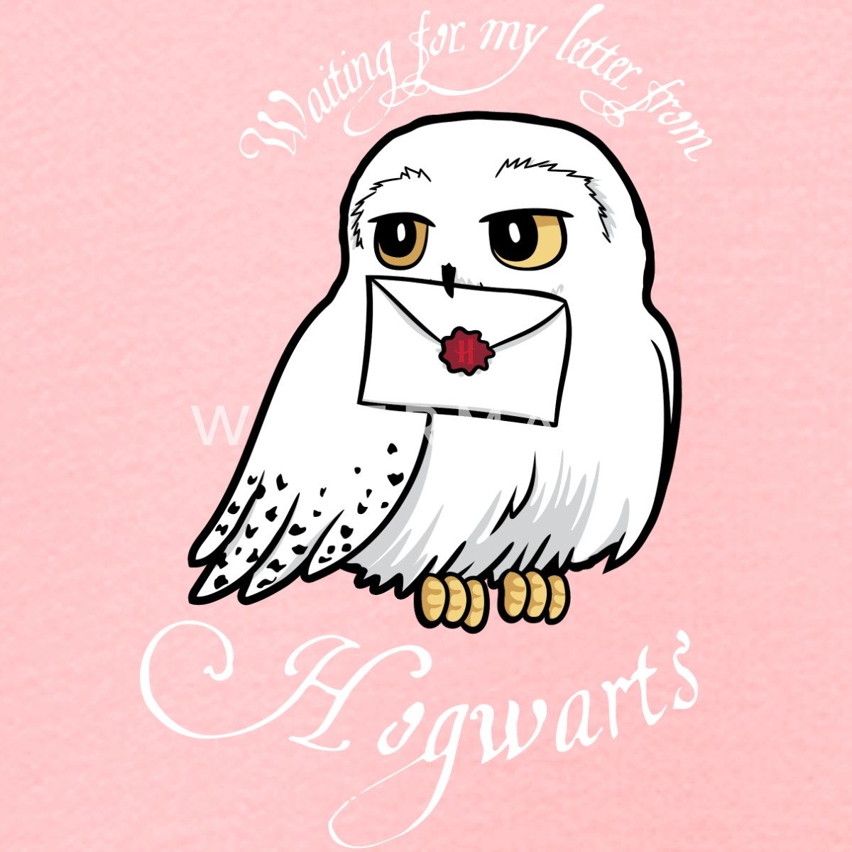 Spreadshirt Hoodie Harry Potter Hedwig Brief Kinder Premium Hoodie (1-tlg)
