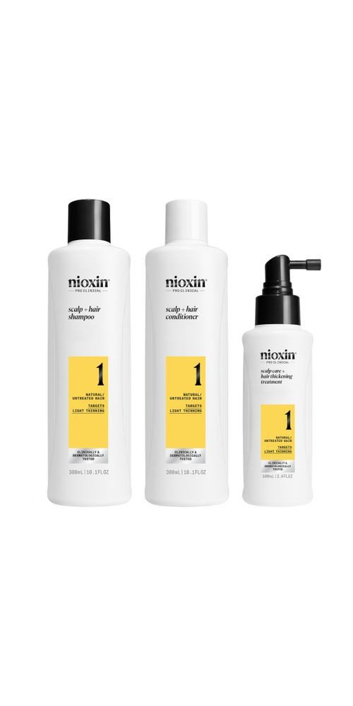 Nioxin Haarelexier Nioxin System 1 Loyalty Kit 700ml