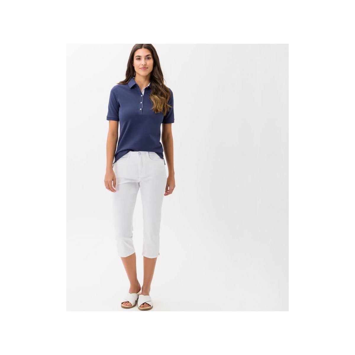 (1-tlg) weiß white Brax 5-Pocket-Jeans