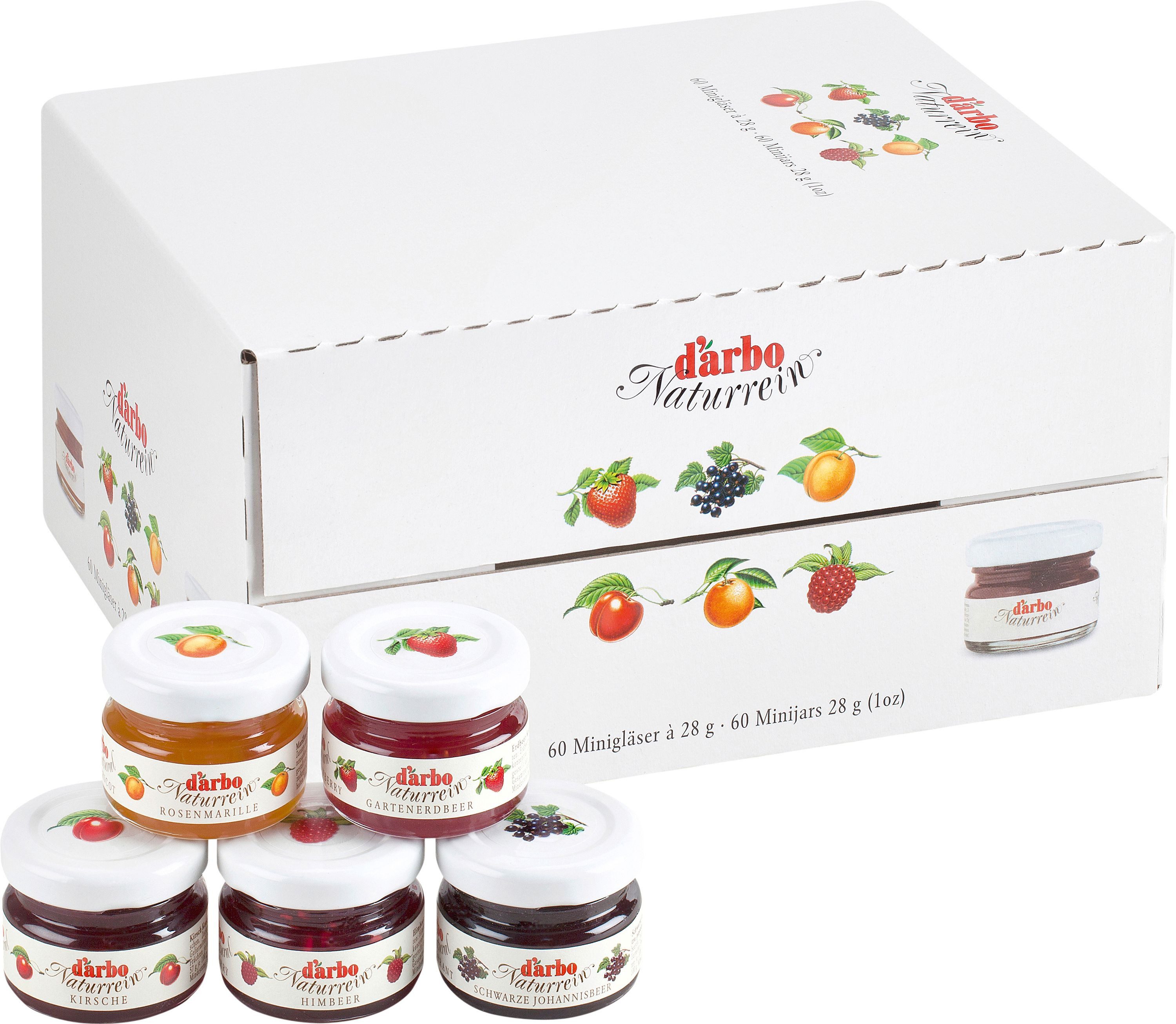 darbo Fruchtaufstrich, Darbo Konfitüre extra Sortiment