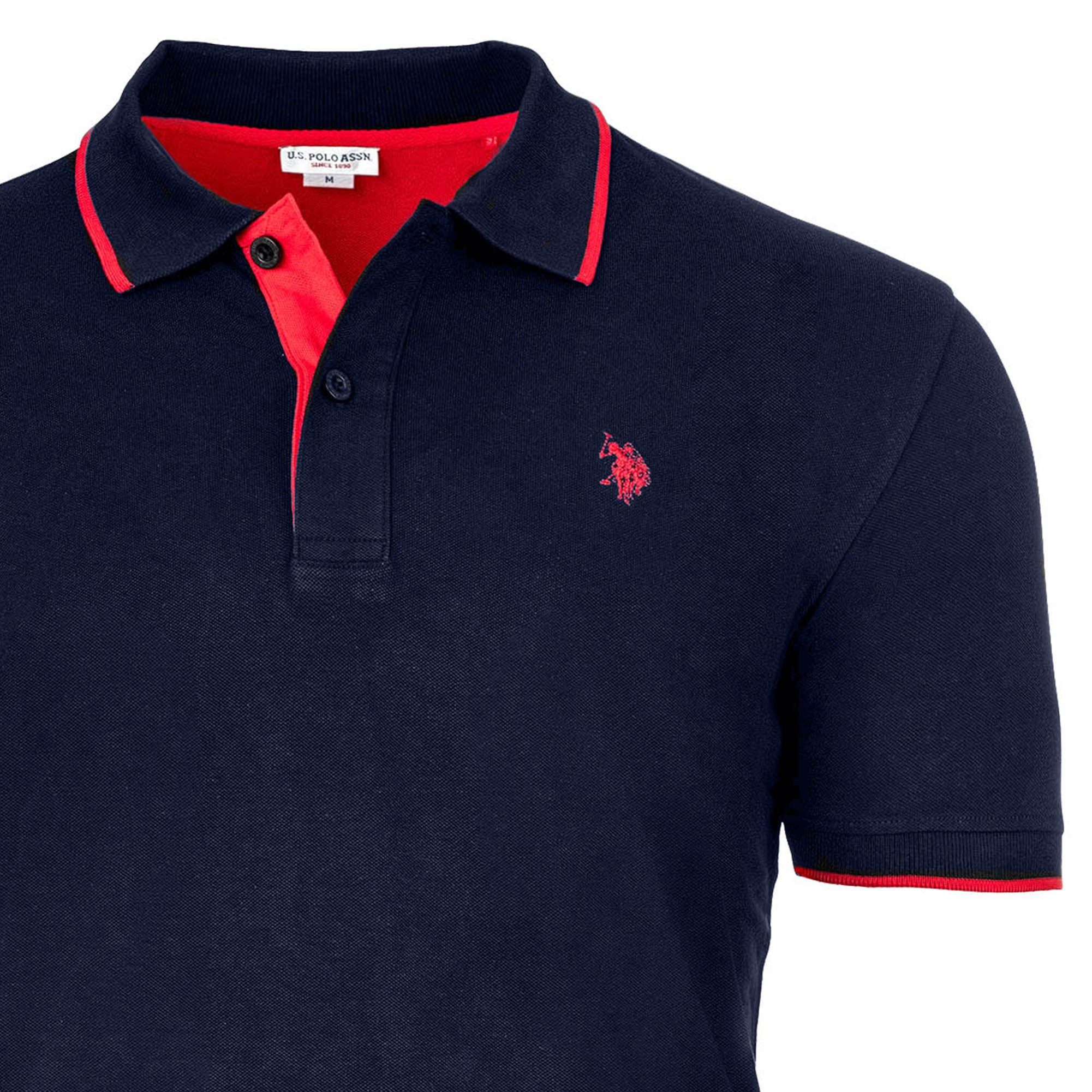 U.S. Polo Assn. Poloshirt Herren Poloshirt Baumwolle