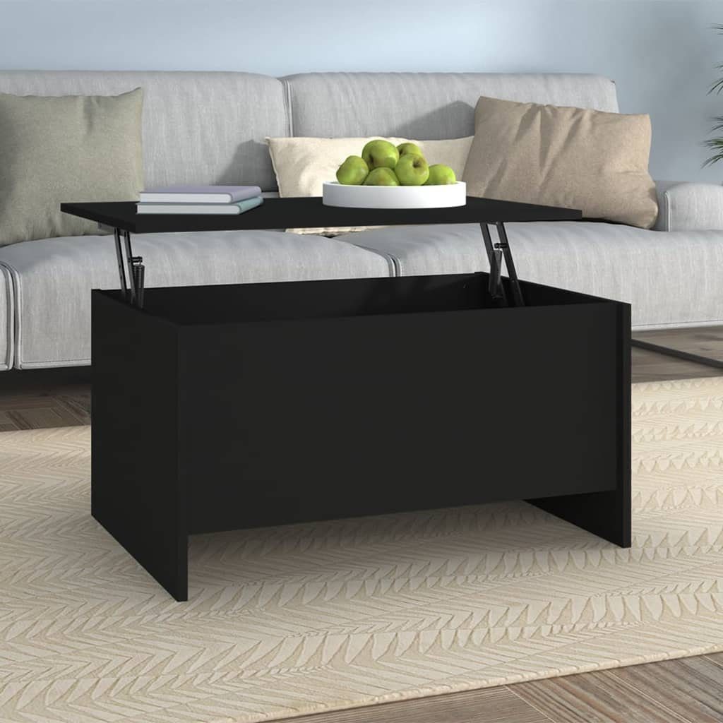 Schwarz Couchtisch Schwarz Schwarz vidaXL Holzwerkstoff Couchtisch | cm 80x55,5x41,5 (1-St)