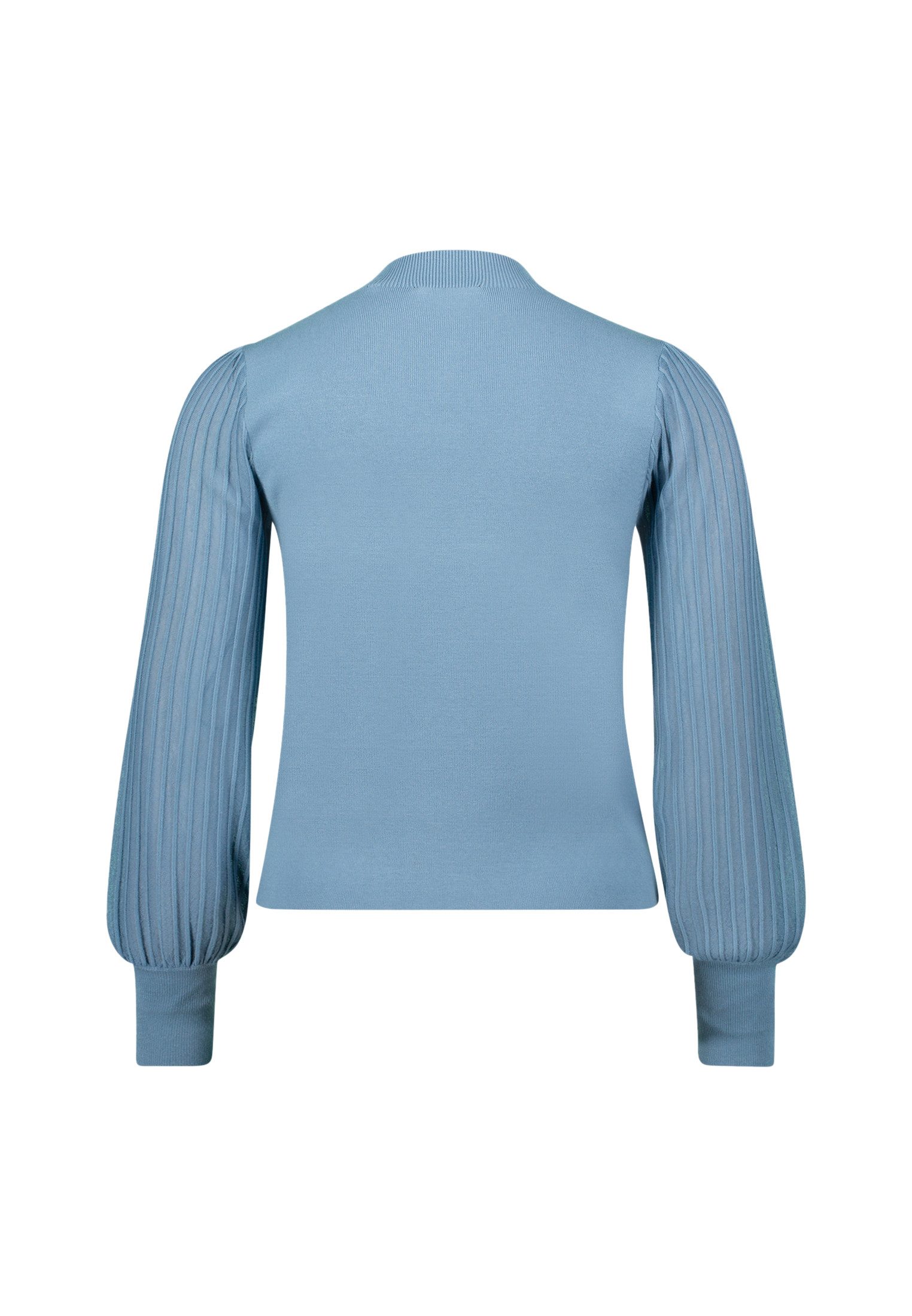 Zero Strickpullover Damen mit transparenten Ärmeln (1-tlg) weiteres Detail