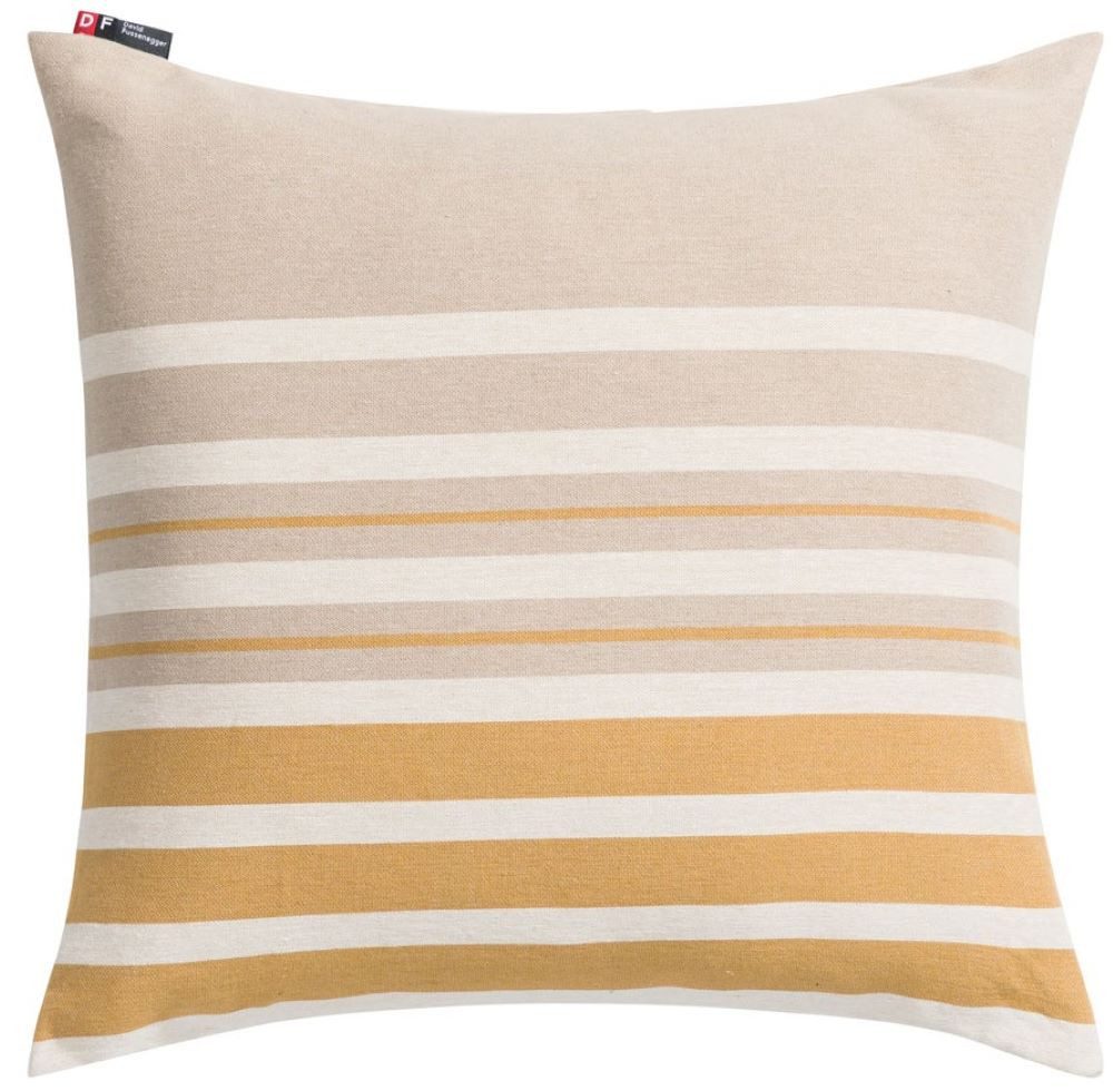 DAVID FUSSENEGGER Kissenhülle Porto 'Streifen' 50 x 50 cm günstig online kaufen