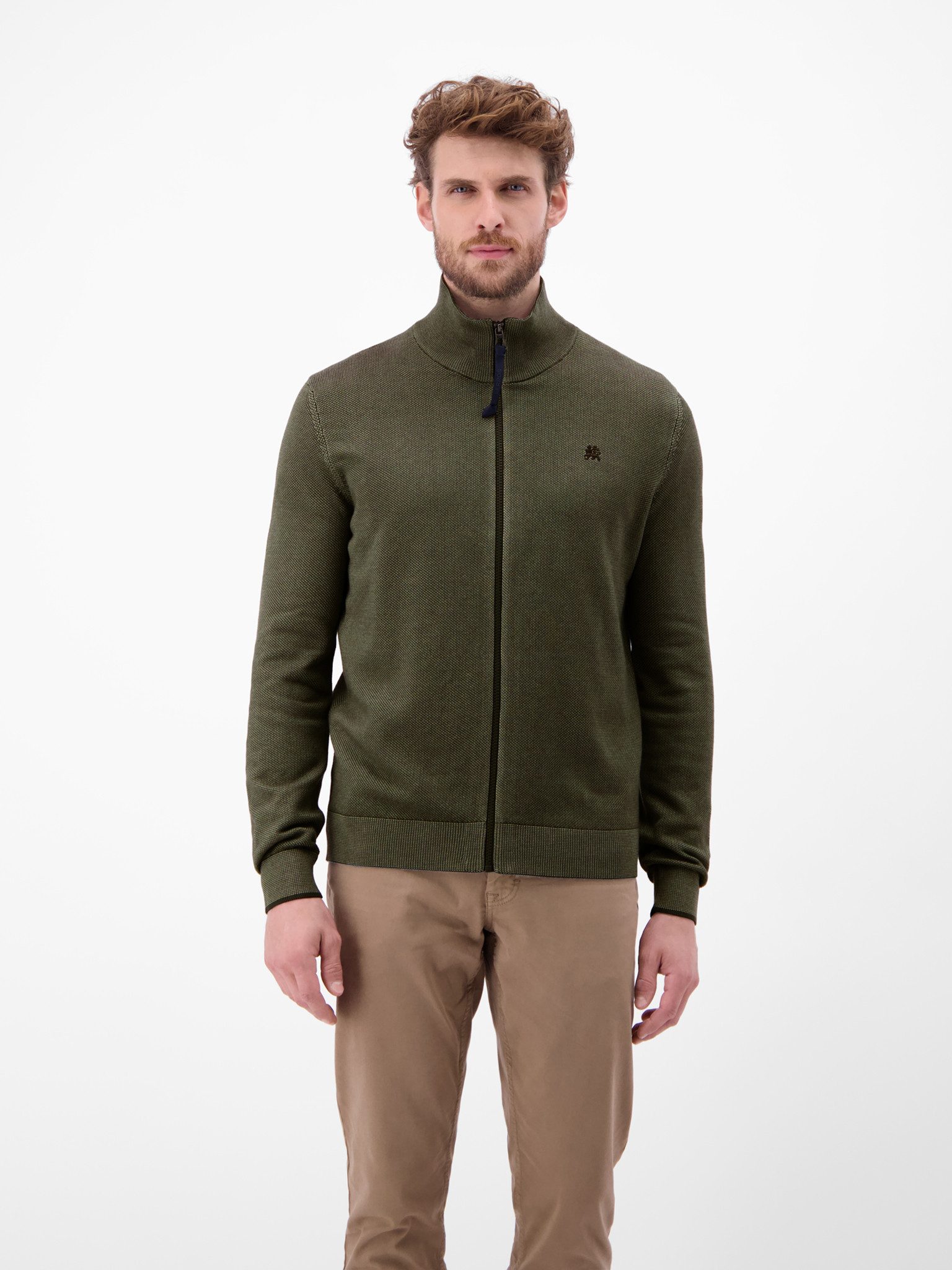 LERROS Strickfleecejacke mit Reißverchluss günstig online kaufen
