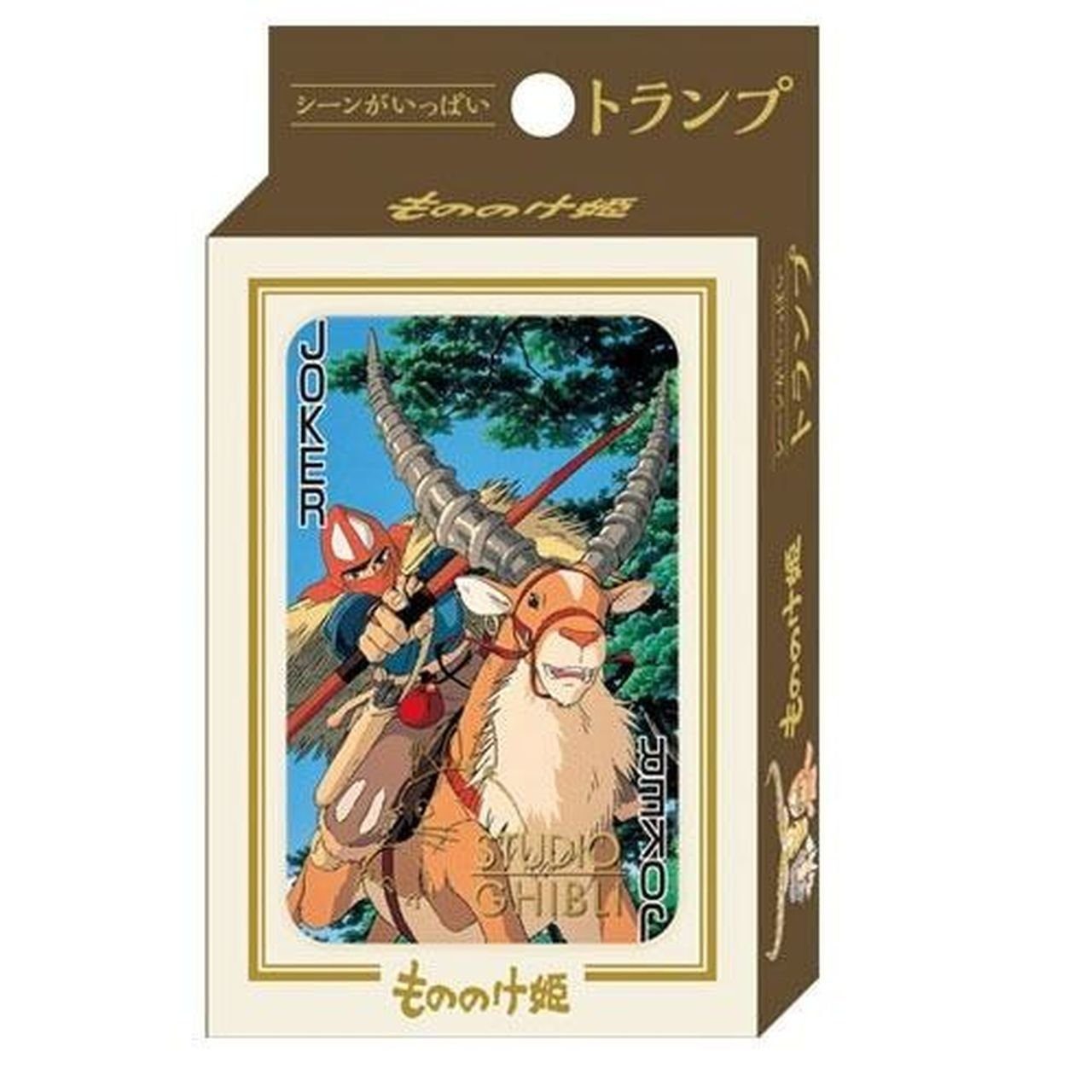 Benelic Spielwelt Prinzessin Mononoke Spielkarten