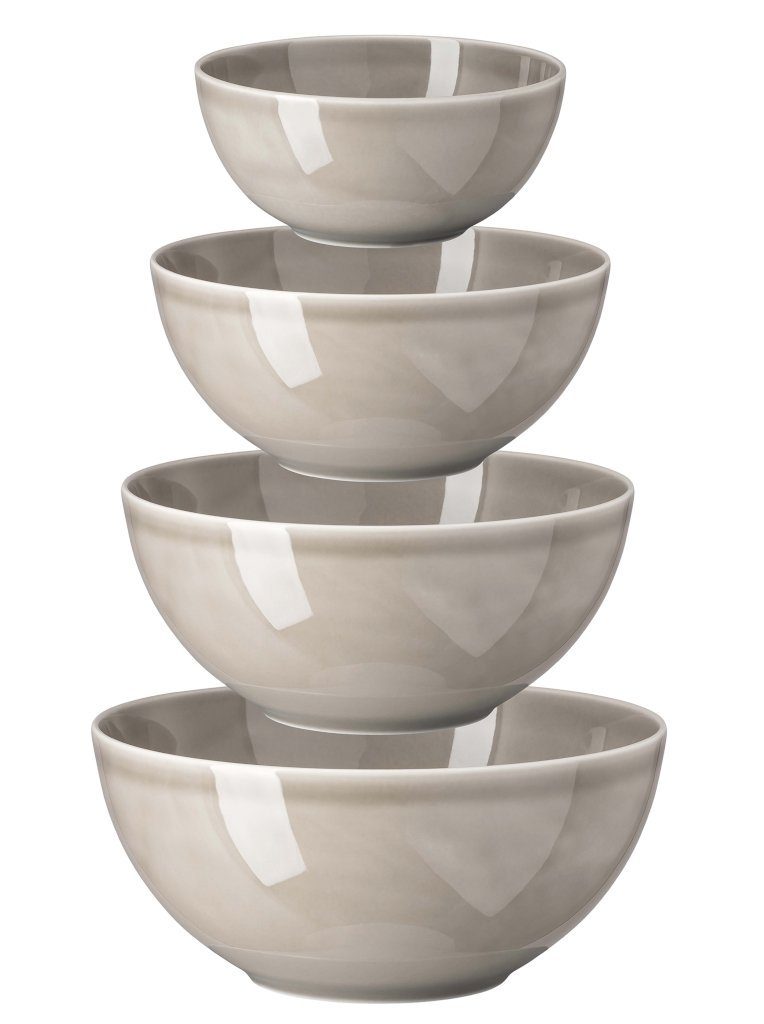 Geschirr-Set Daily Schüsselset Moon Grey 4-teilig