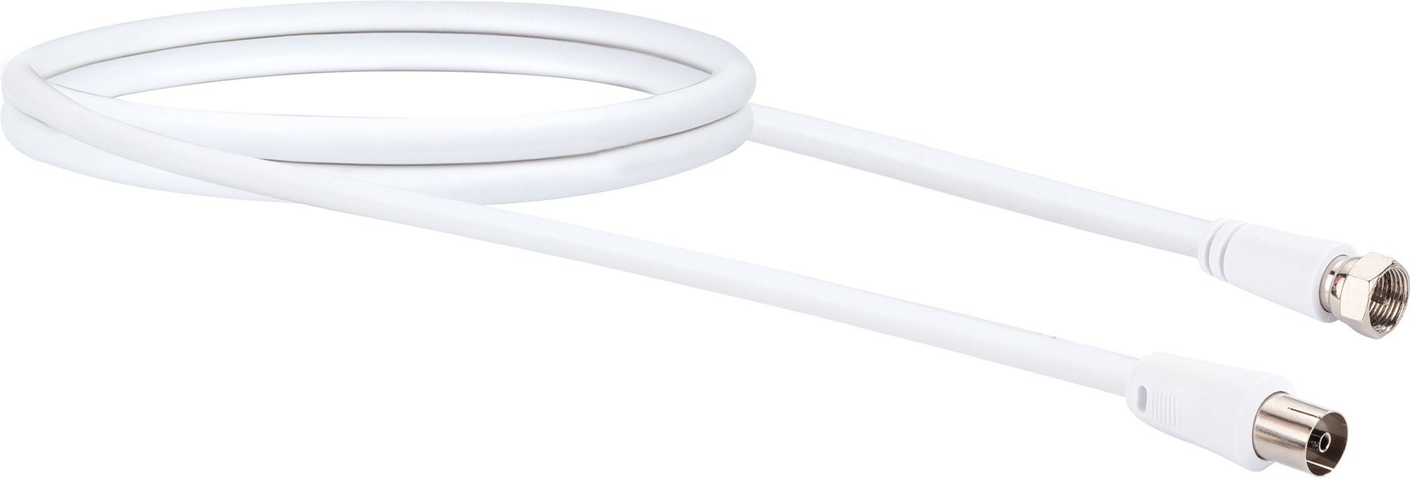 Schwaiger KVCK171 532 SAT-Kabel, F-Stecker, (150 cm), 2-fach geschirmt