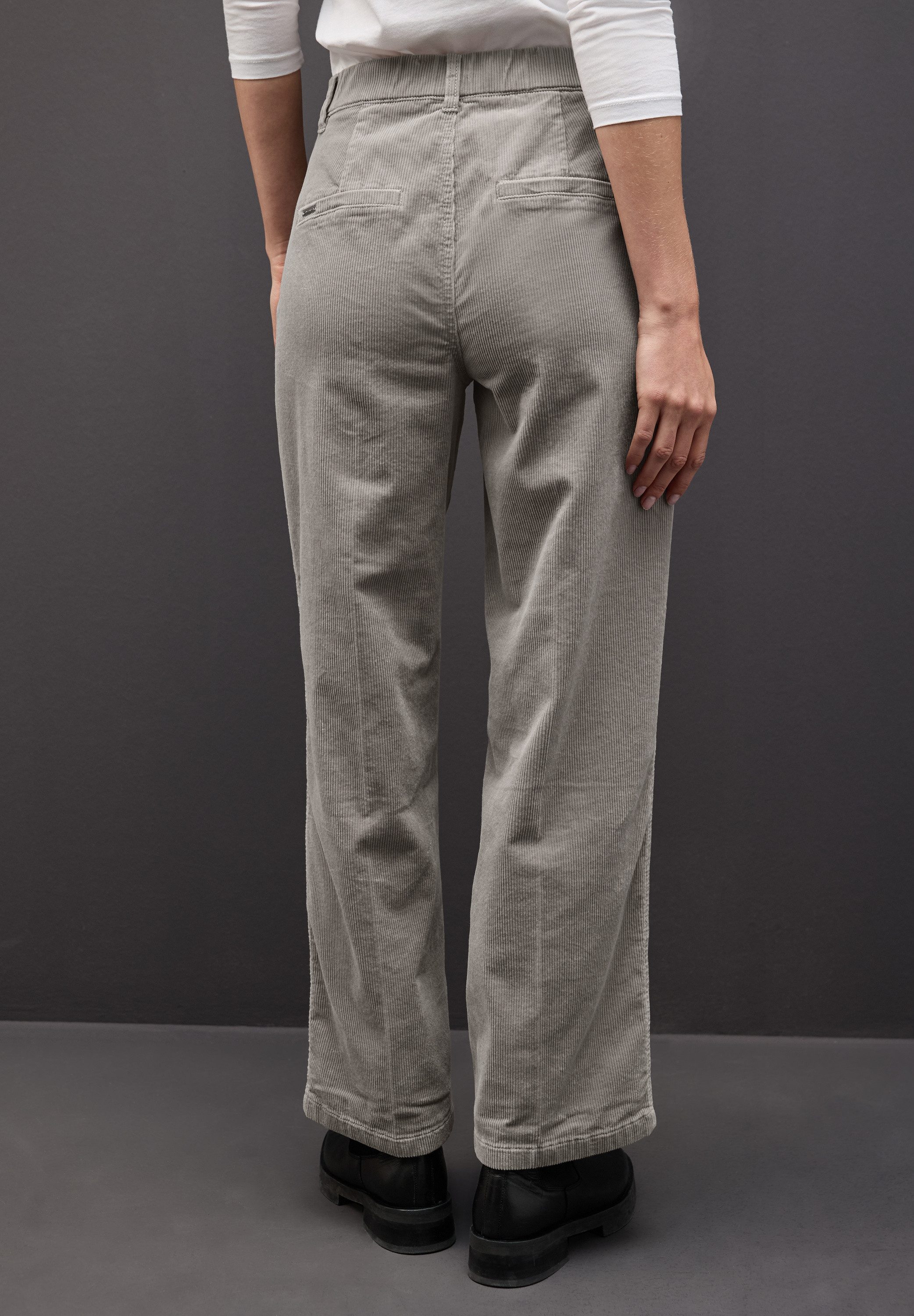 STREET ONE Cordhose Straight Leg, Mid günstig online kaufen