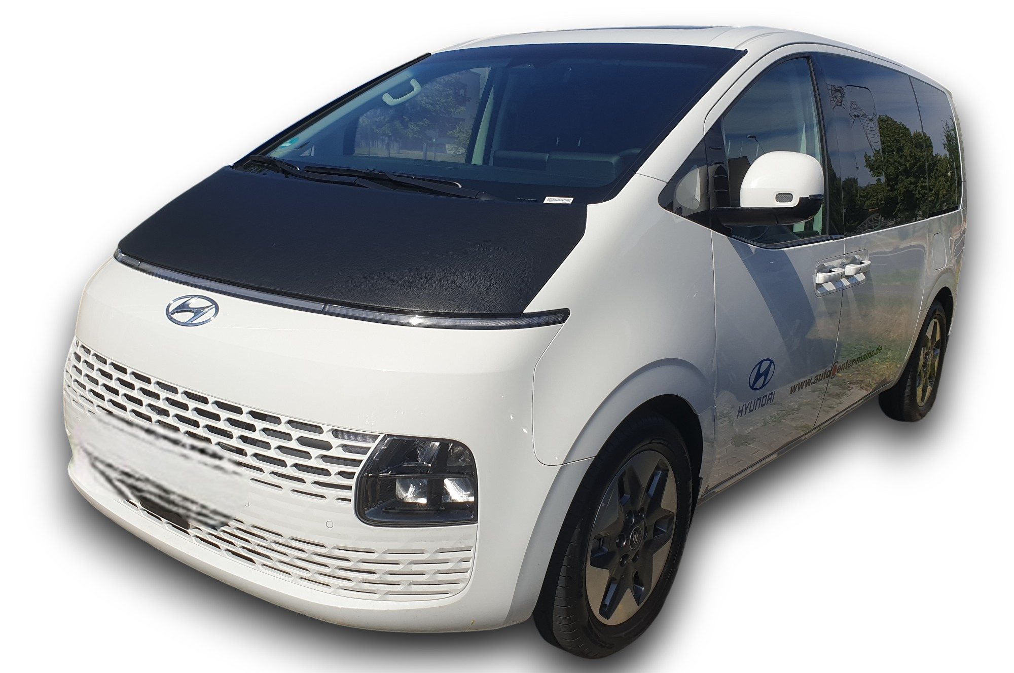 auto-bra Autoplane Vollbra für ganze Motorhaube des Hyundai Staria 2021- Haubenbra