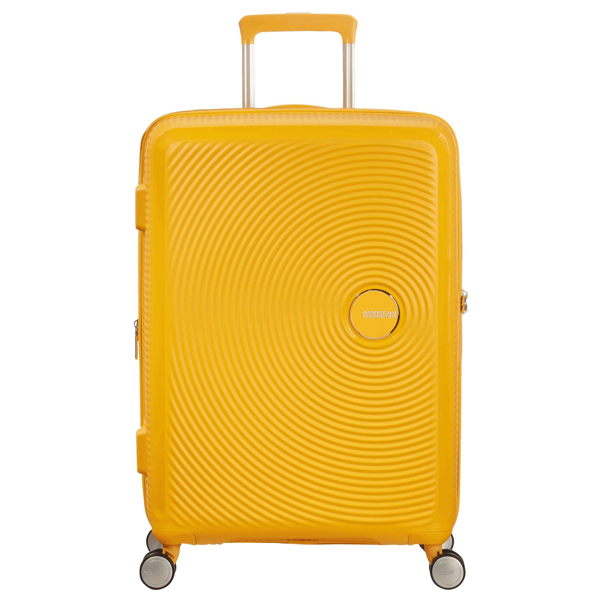 American Tourister® Trolley Soundbox - 4-Rollen-Trolley 67 cm erw., 4 Rollen golden yellow