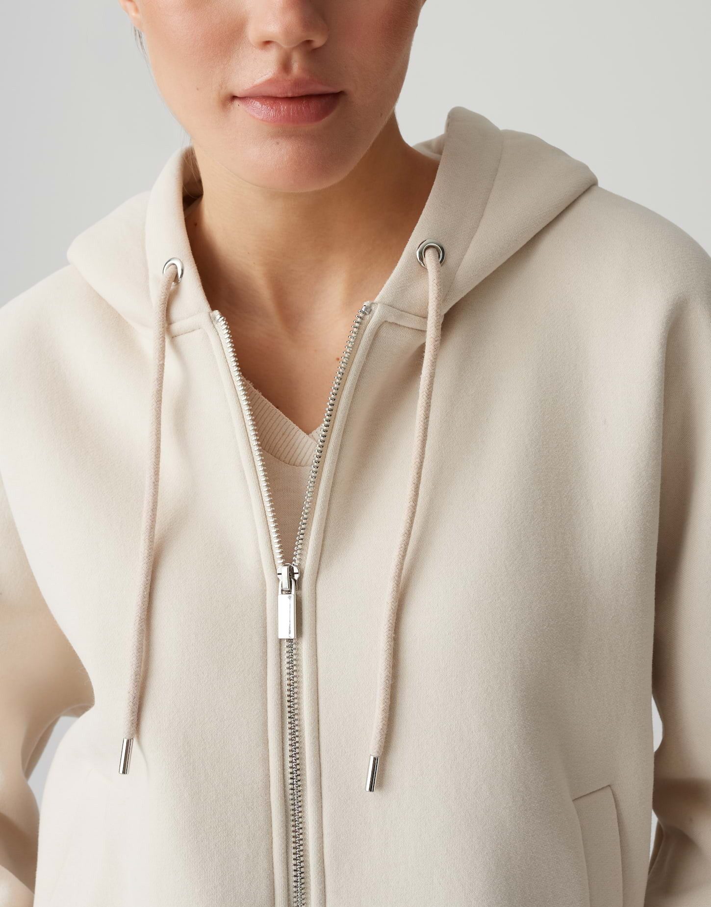 OPUS Kapuzenpullover GENITA aus ultraweichem Sweat