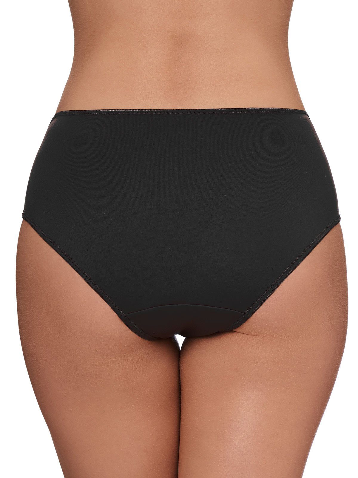 Susa Bikinislip Damen Slip Latina schwarz (Stück, 1-St) Zwickel