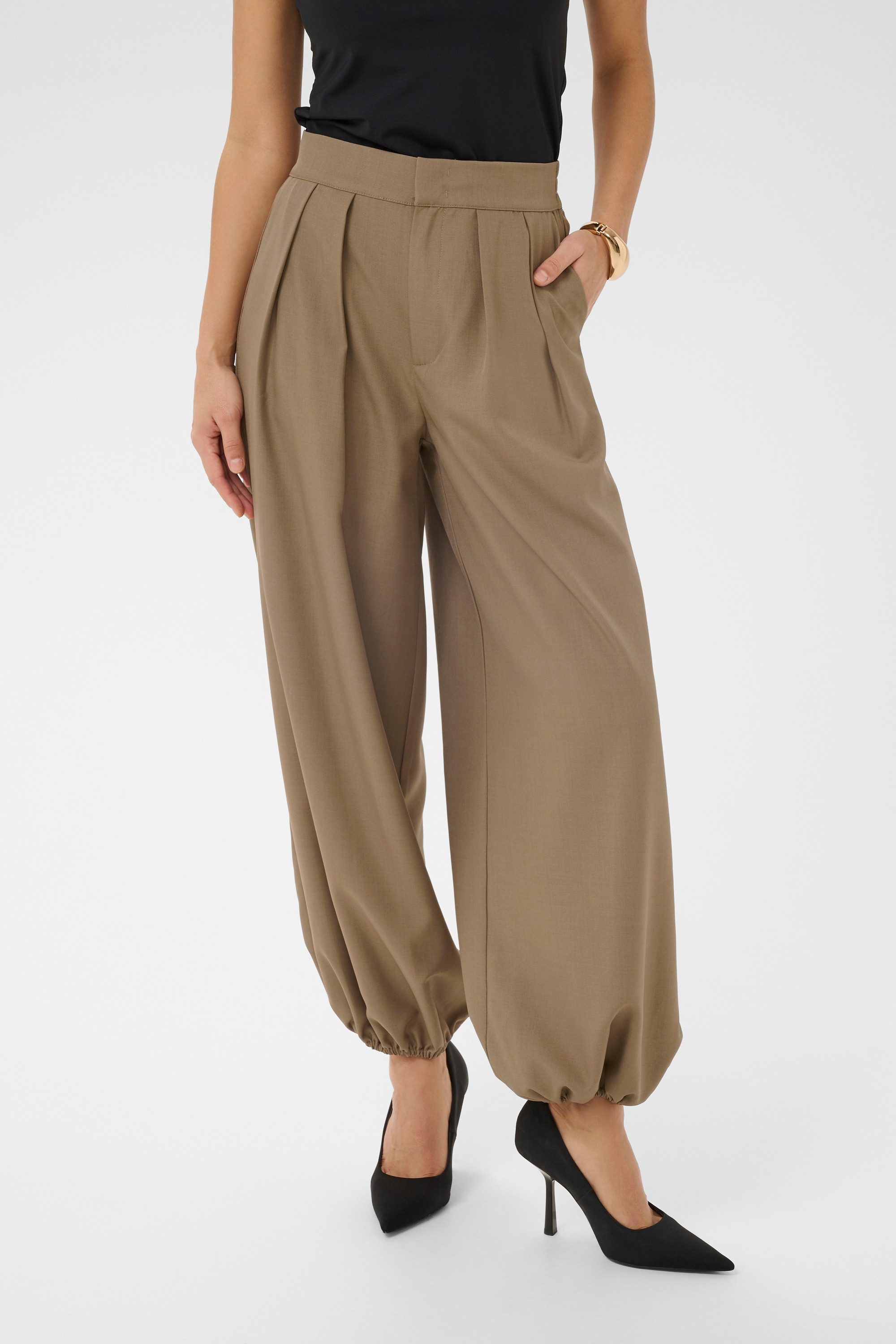 KAFFE Stoffhose Casual Hose KAjasmine günstig online kaufen