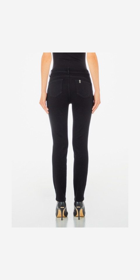 Liu Jo Stoffhose - Hose - Damenhose - transparente Einsätze - skinny fit - PANTS