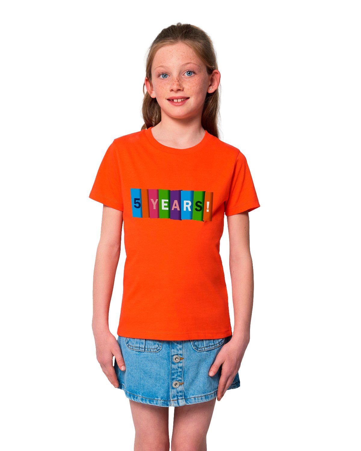 Hilltop Print-Shirt »Hochwertiges Kinder T-Shirt, 5. Geburtstag Tshirt aus  100% Bio Baumwolle, für Geburtstagsfeier oder Kindergarten, für Jungen und  Mädchen«