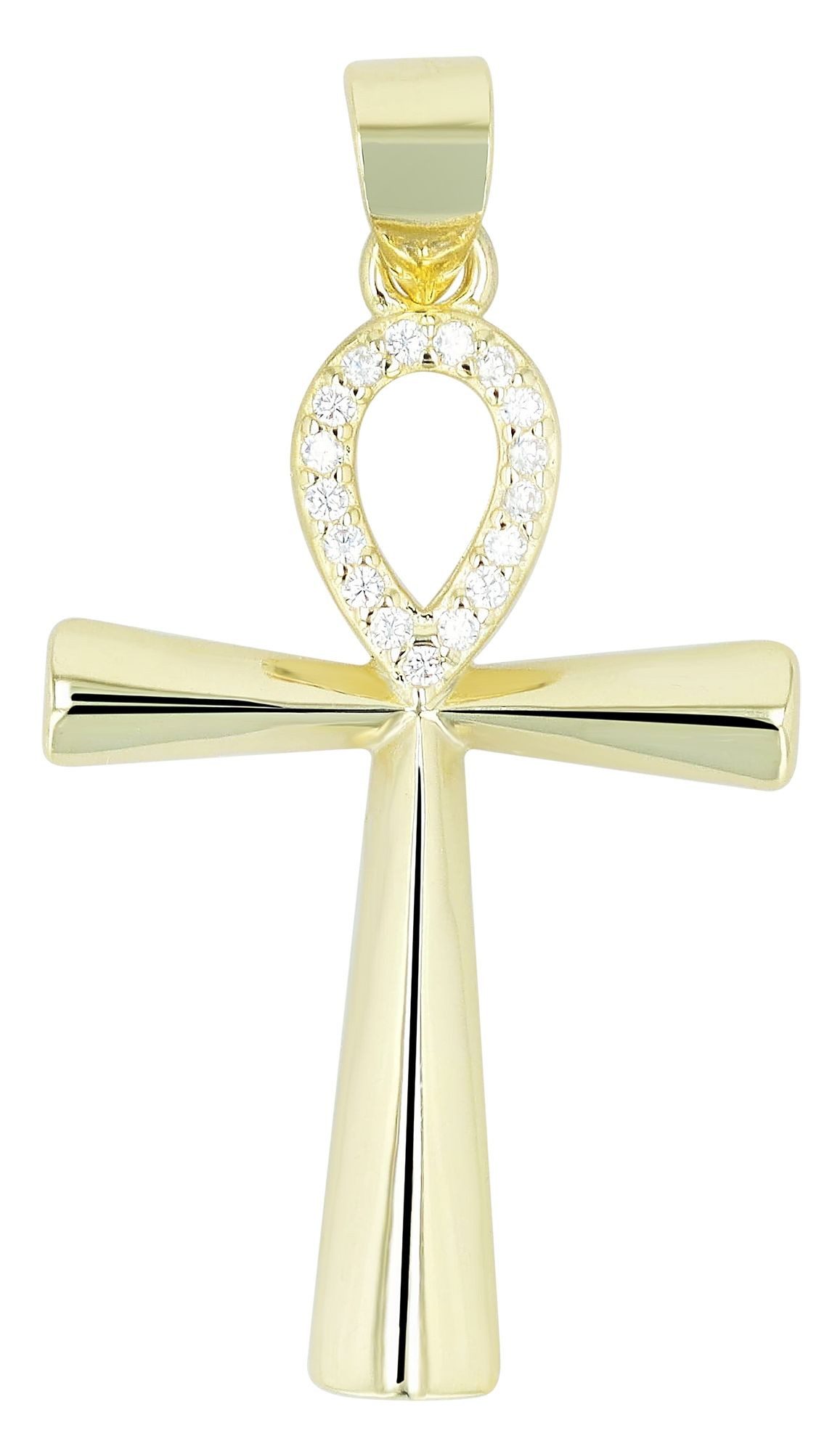 AKZENT Kettenanhänger Ankh Silber (Einzeln) günstig online kaufen