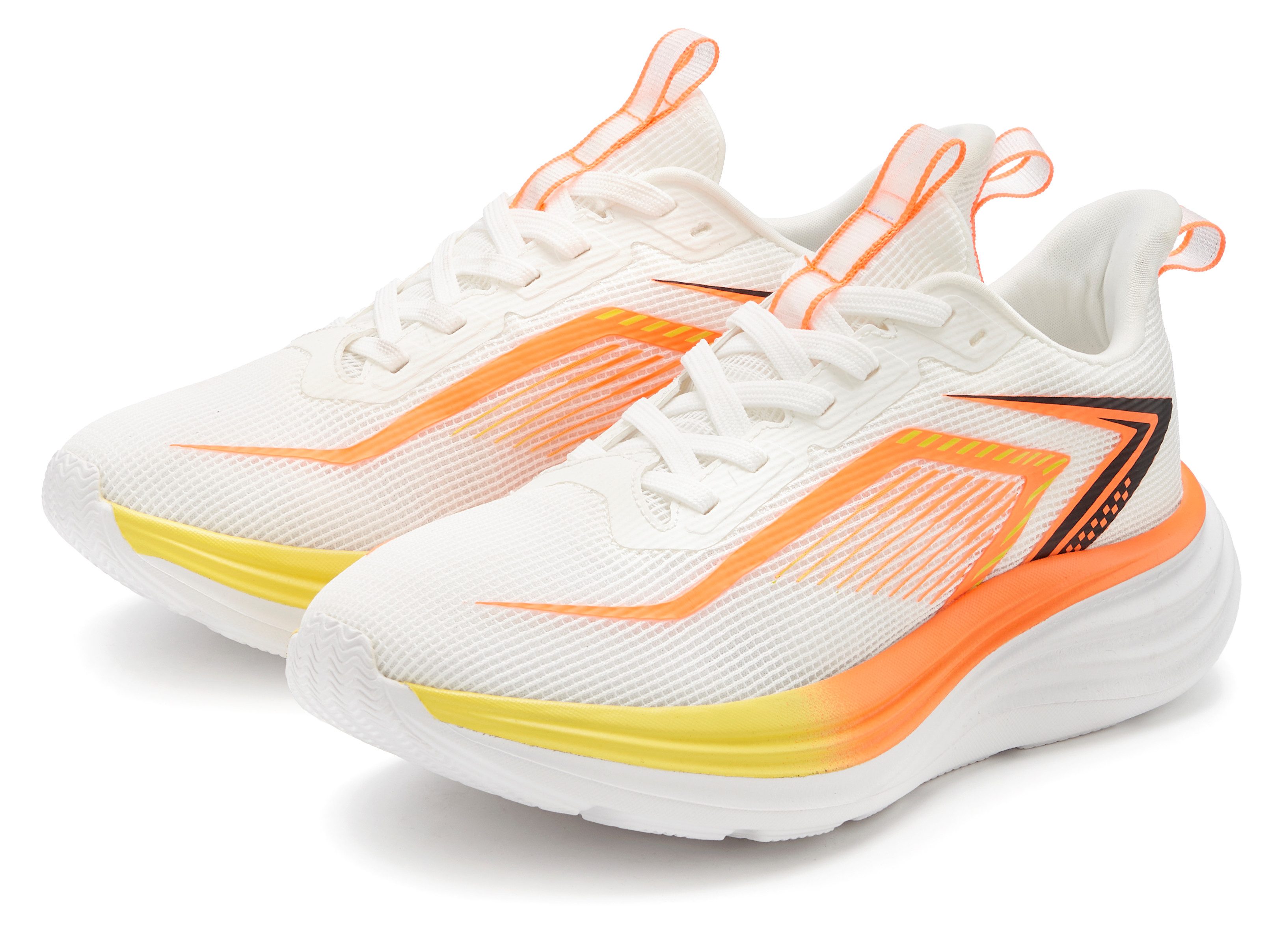 John Devin Schnürhalbschuh, Halbschuh, Freizeitschuh, Turnschuh Sneaker NEU im sportiven Look mit dämpfender Chunky Außensohle Unisex VEGAN